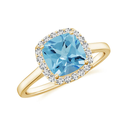 Swiss Blue Topaz Rings