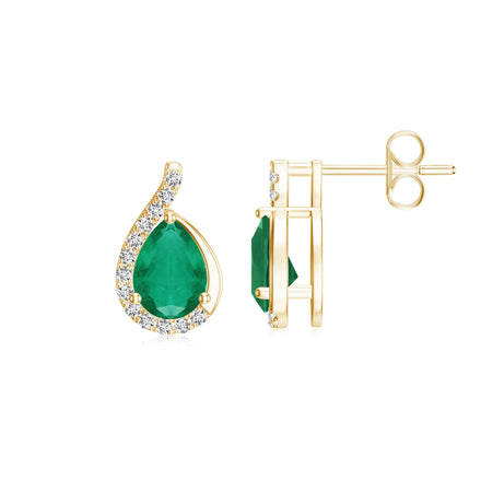 Emerald Earrings