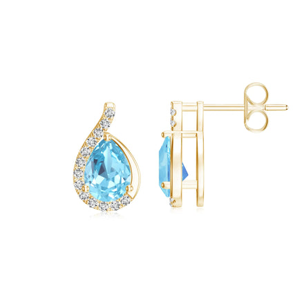 Aquamarine Earrings