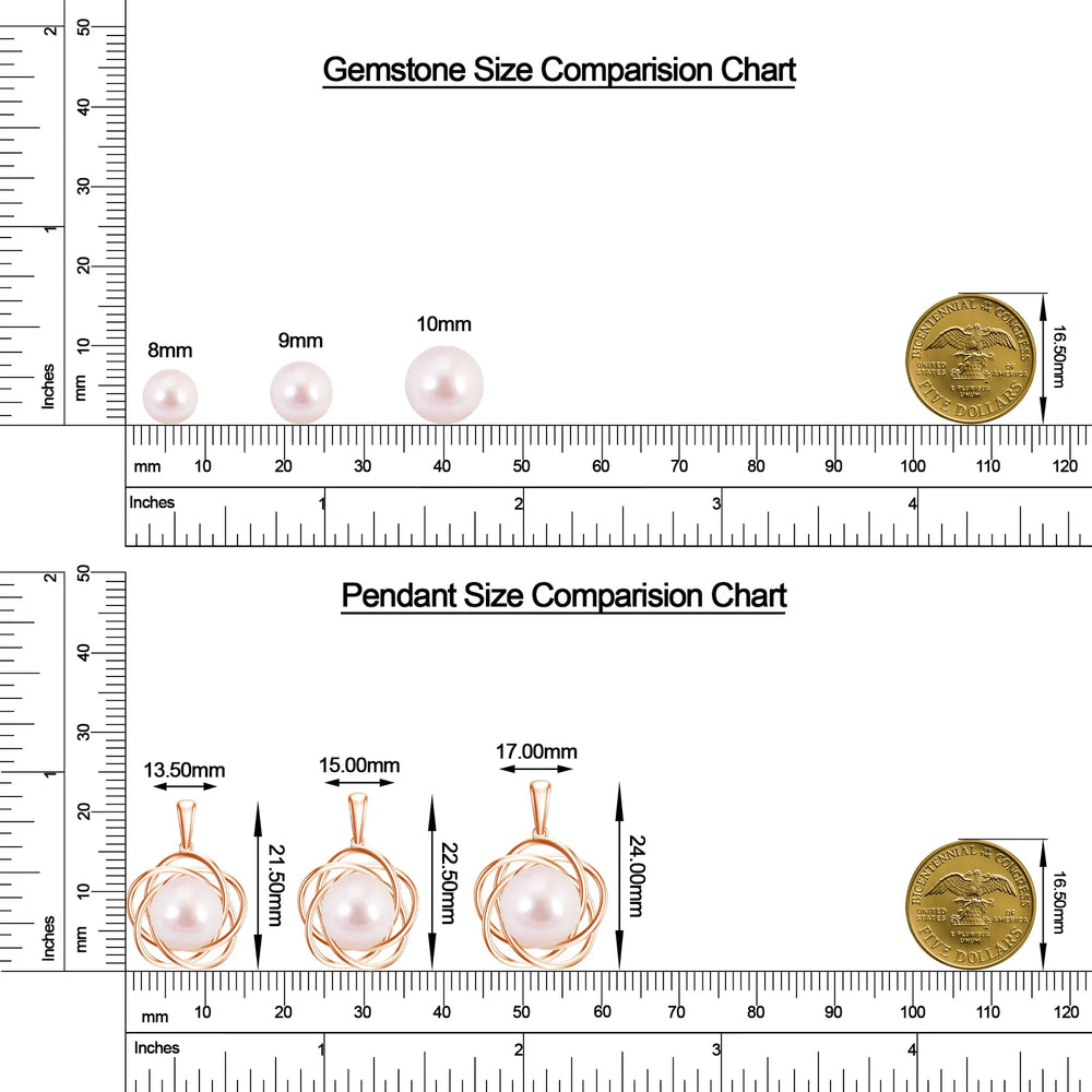 18K Rose Gold Vermeil