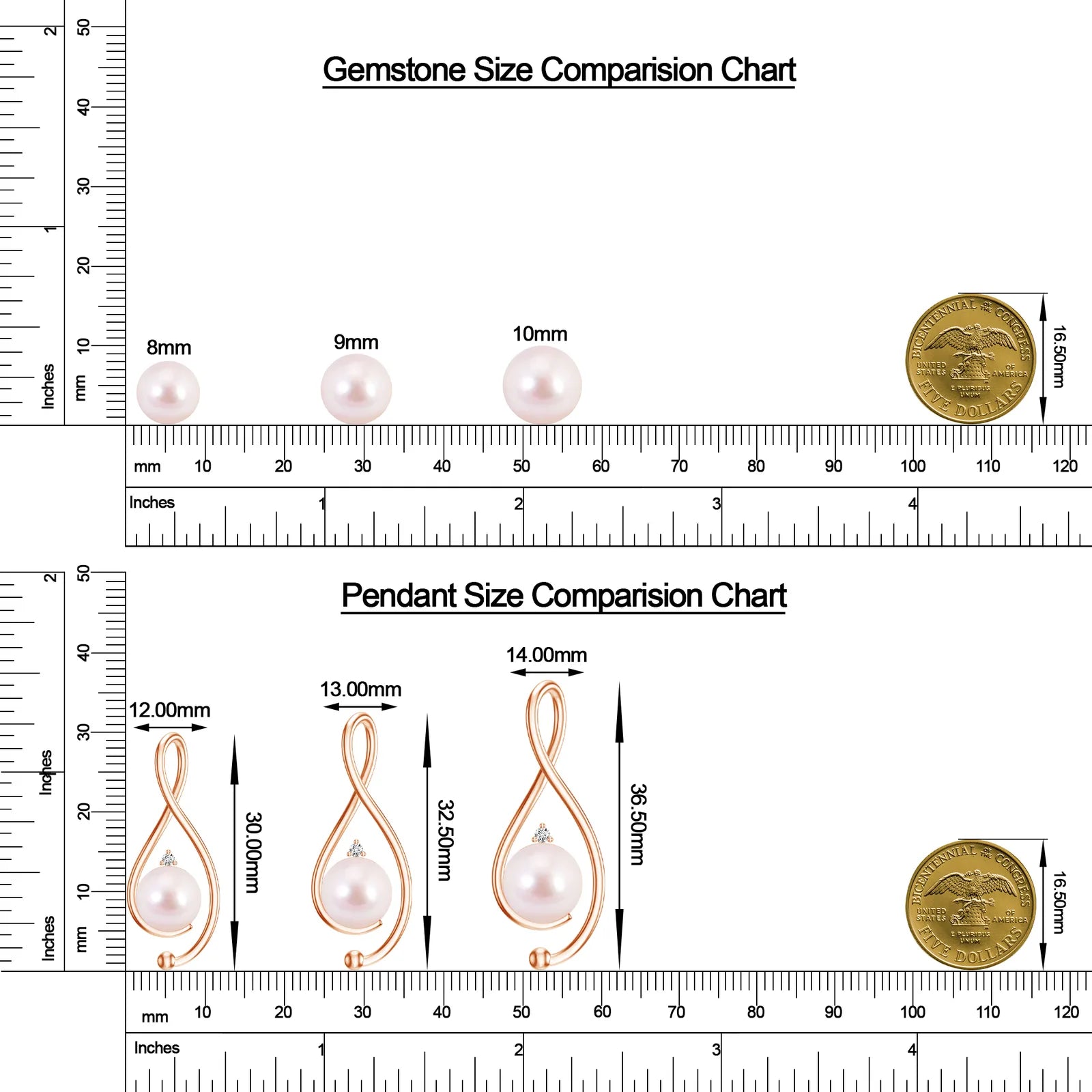 18K Rose Gold Vermeil