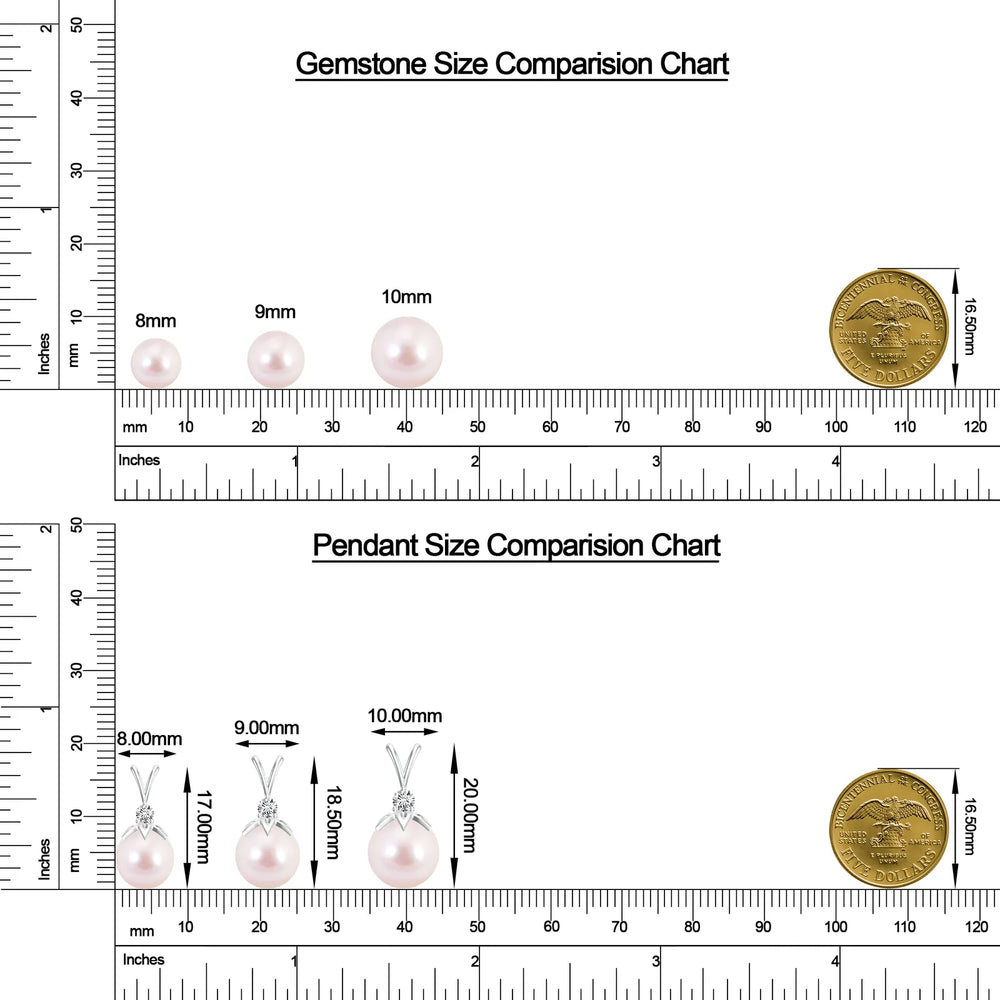 18K White Gold Vermeil