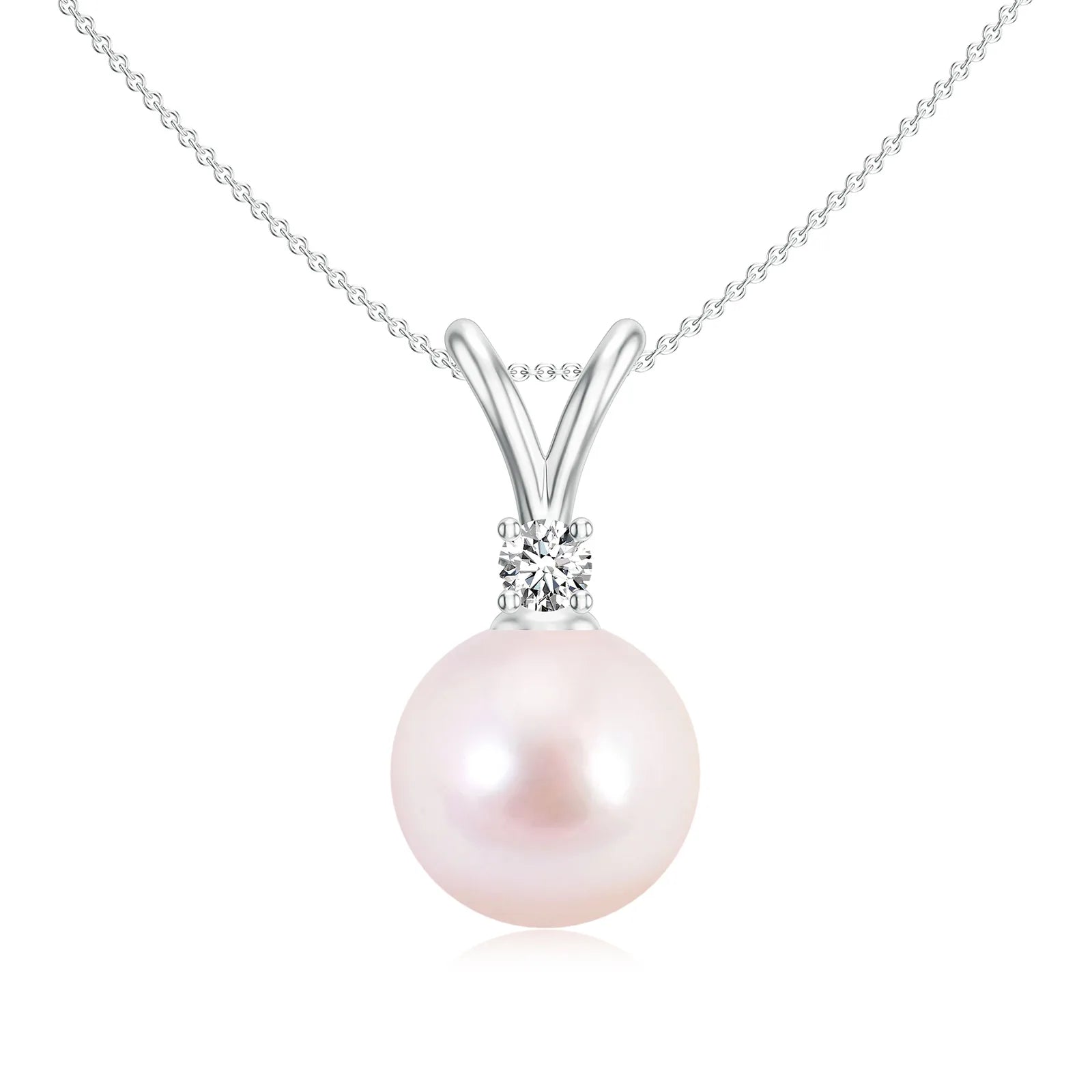 18K White Gold Vermeil