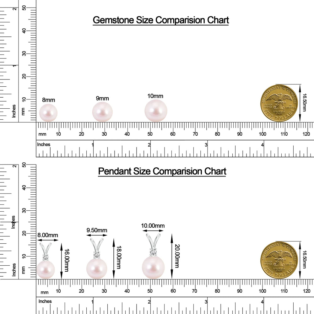 18K White Gold Vermeil