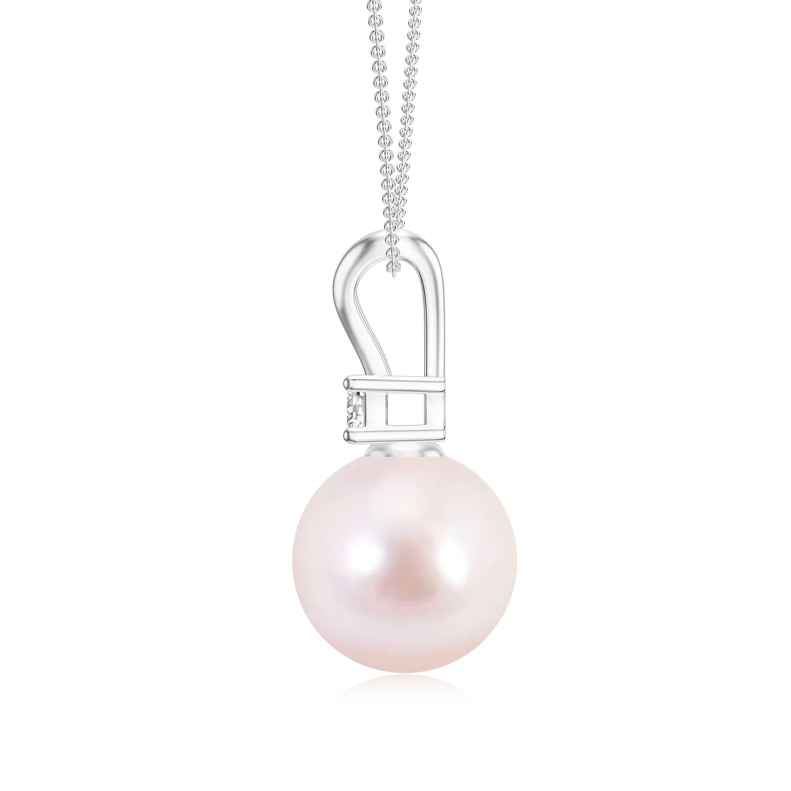 18K White Gold Vermeil