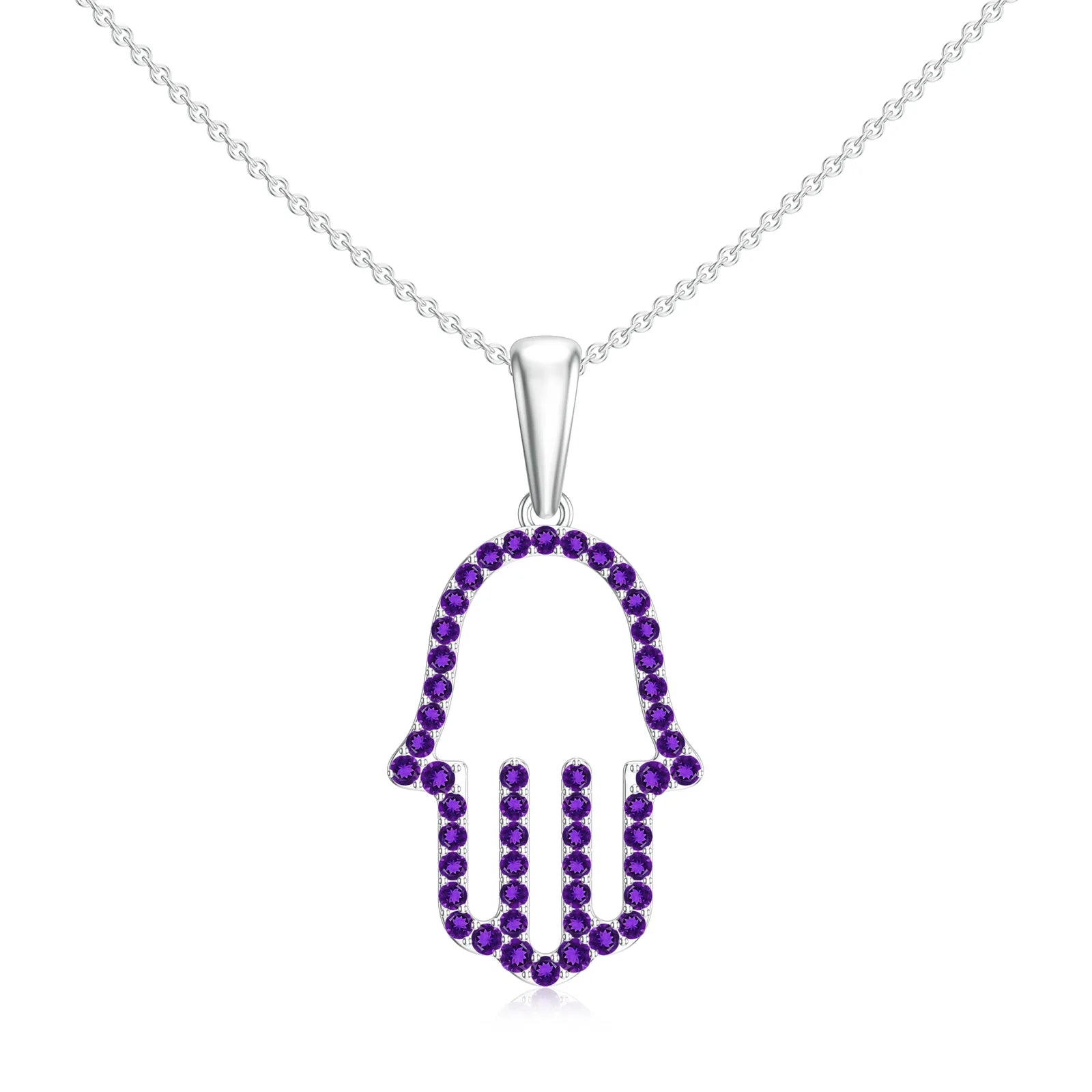 18K White Gold Vermeil