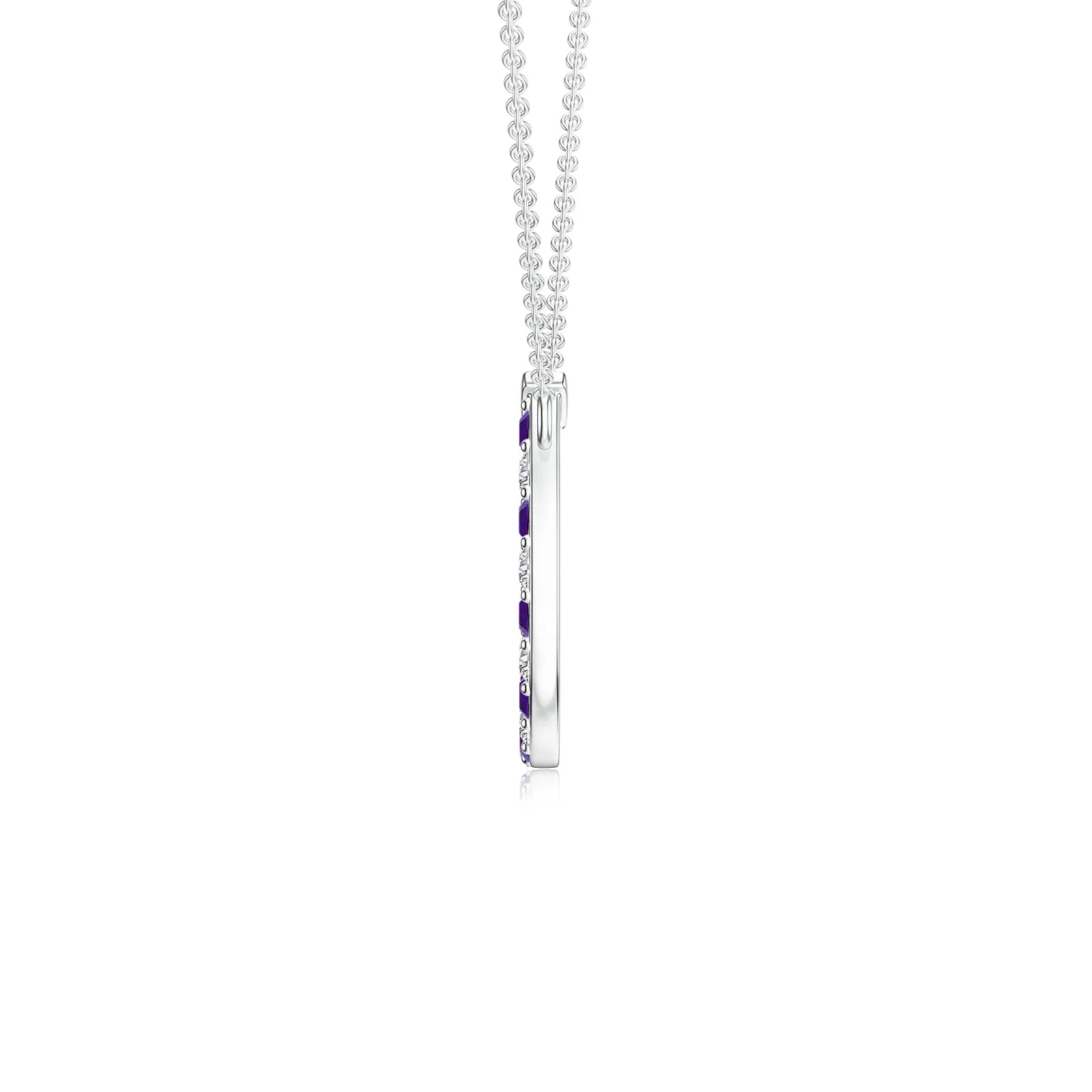 18K White Gold Vermeil