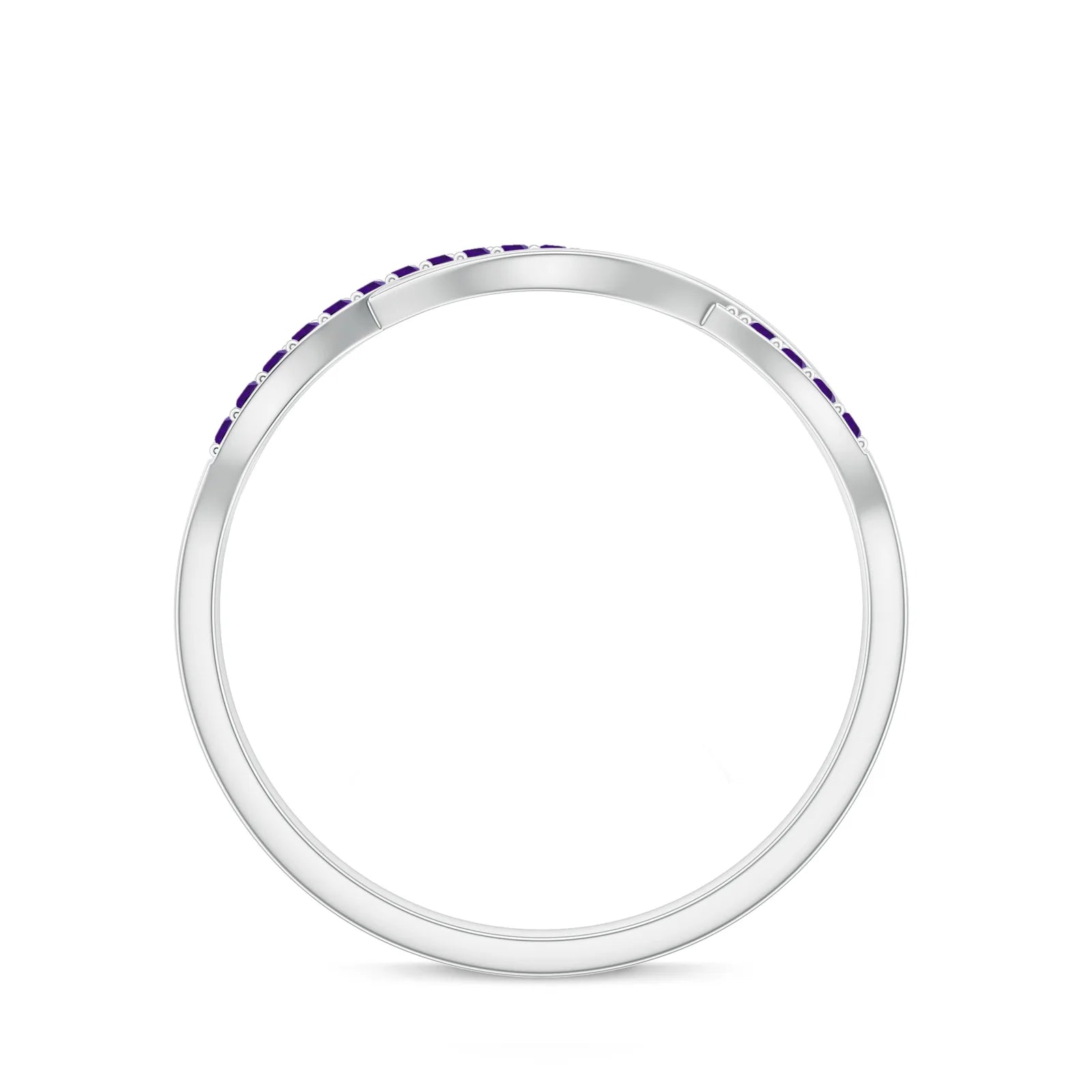 18K White Gold Vermeil