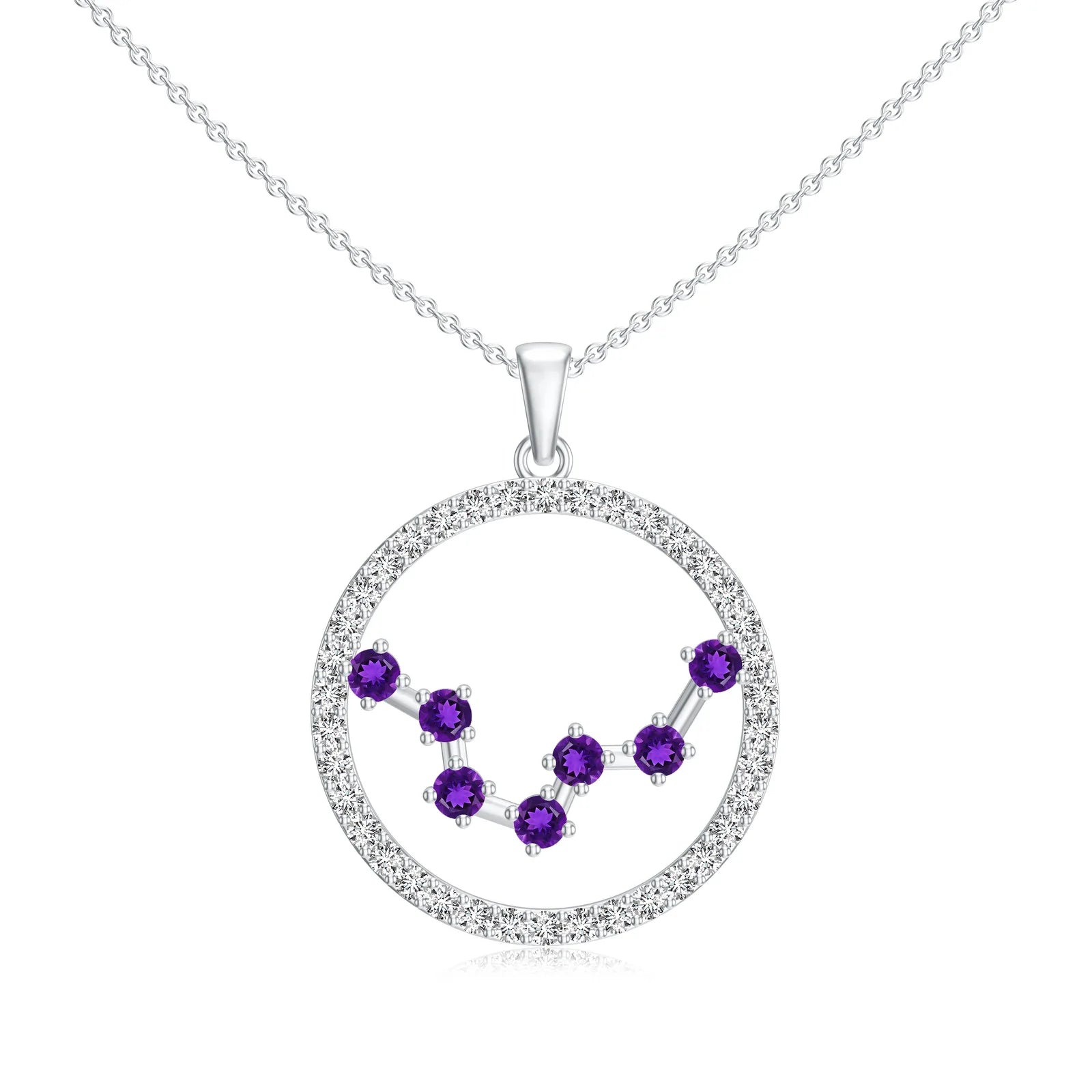 18K White Gold Vermeil