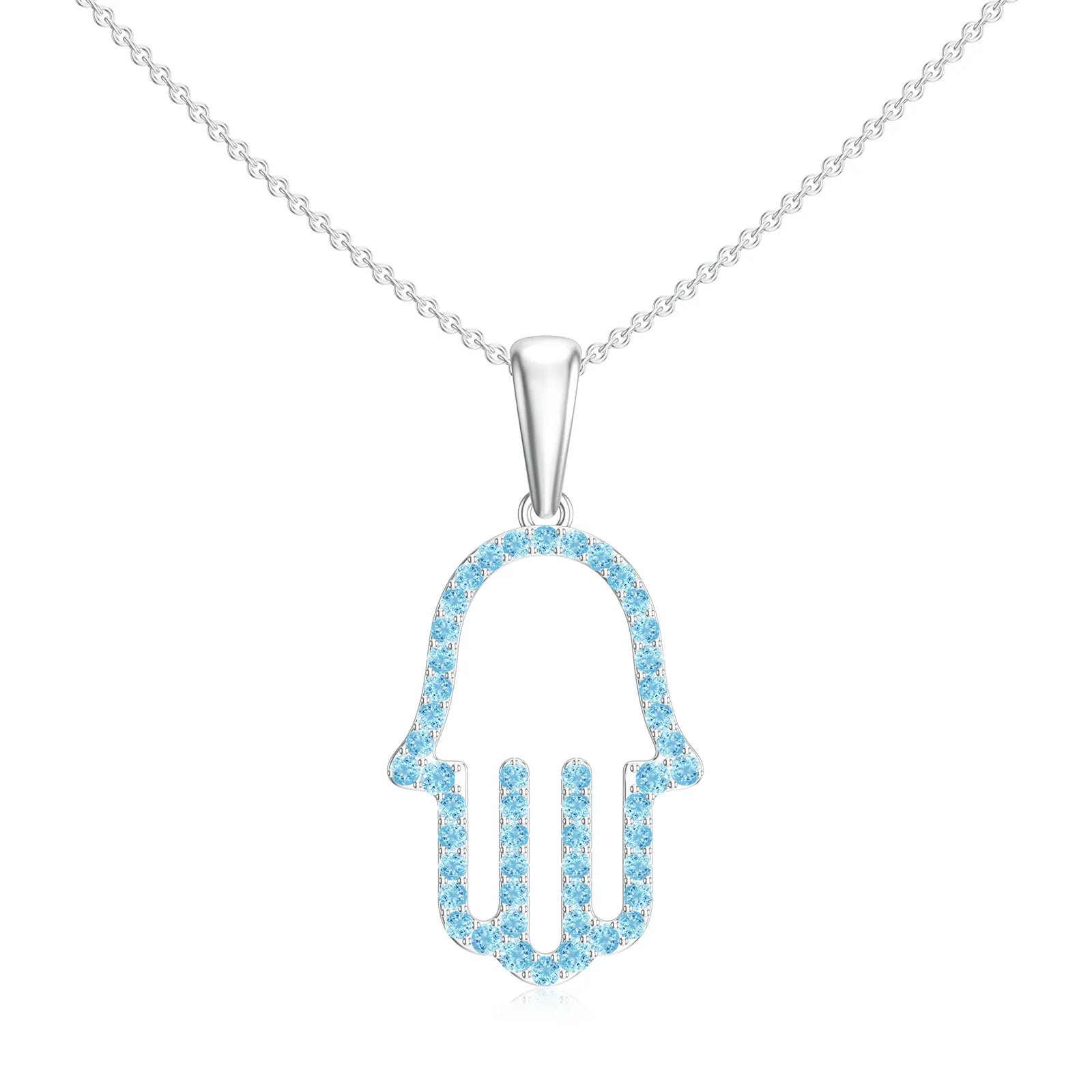18K White Gold Vermeil