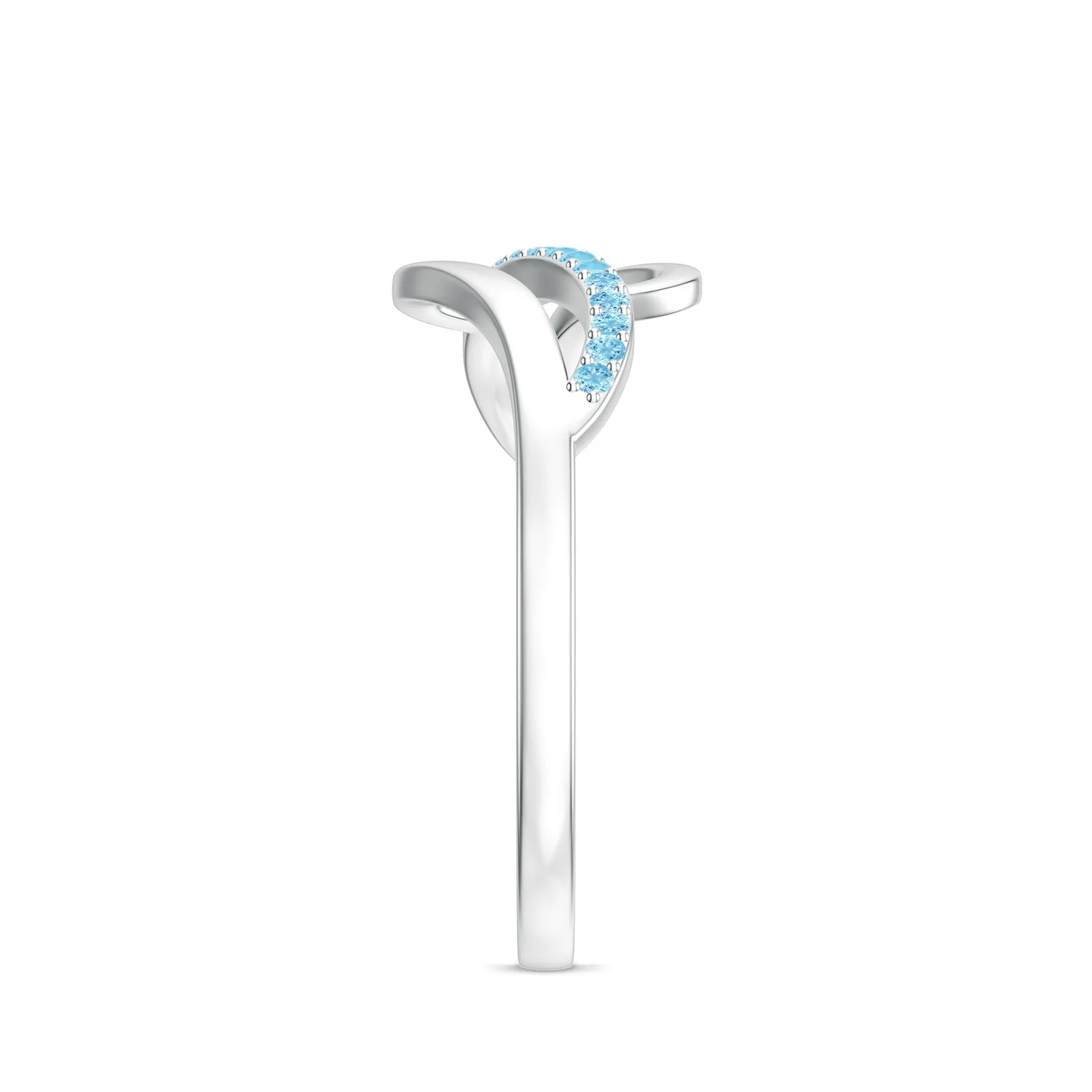 18K White Gold Vermeil