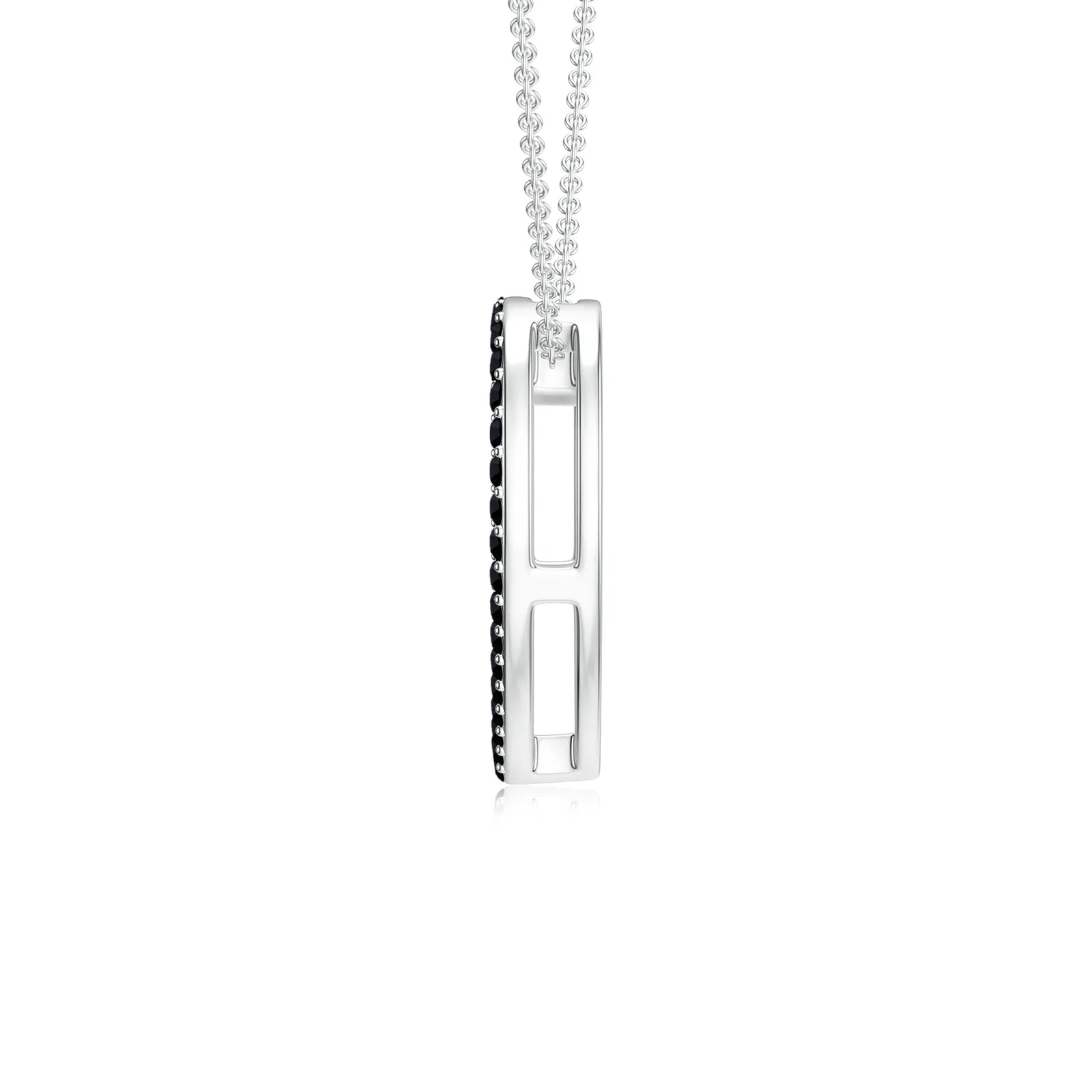 18K White Gold Vermeil