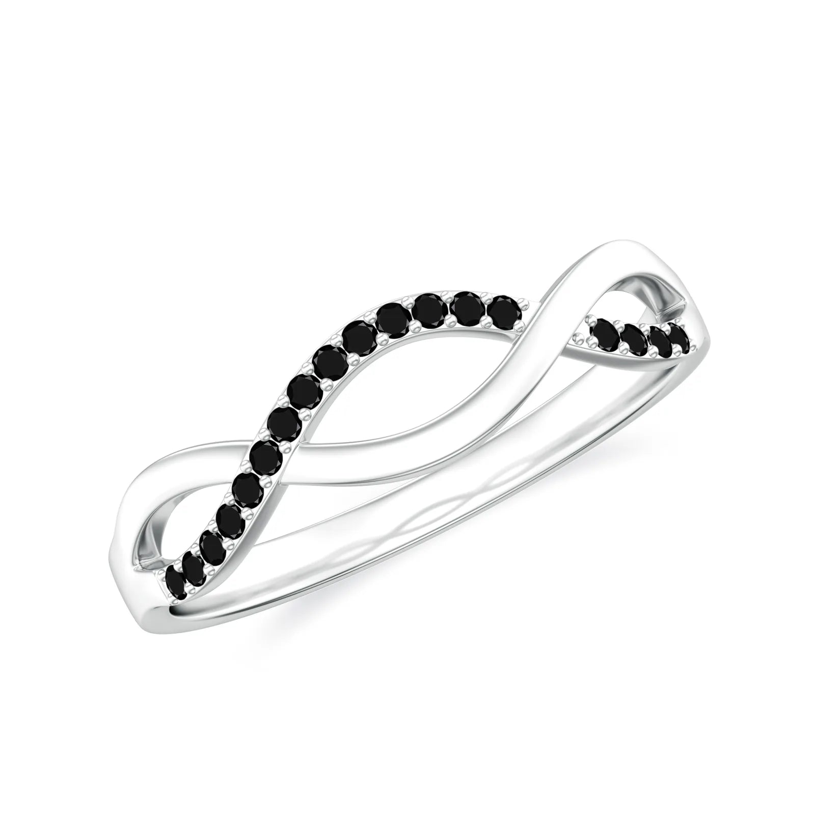 18K White Gold Vermeil