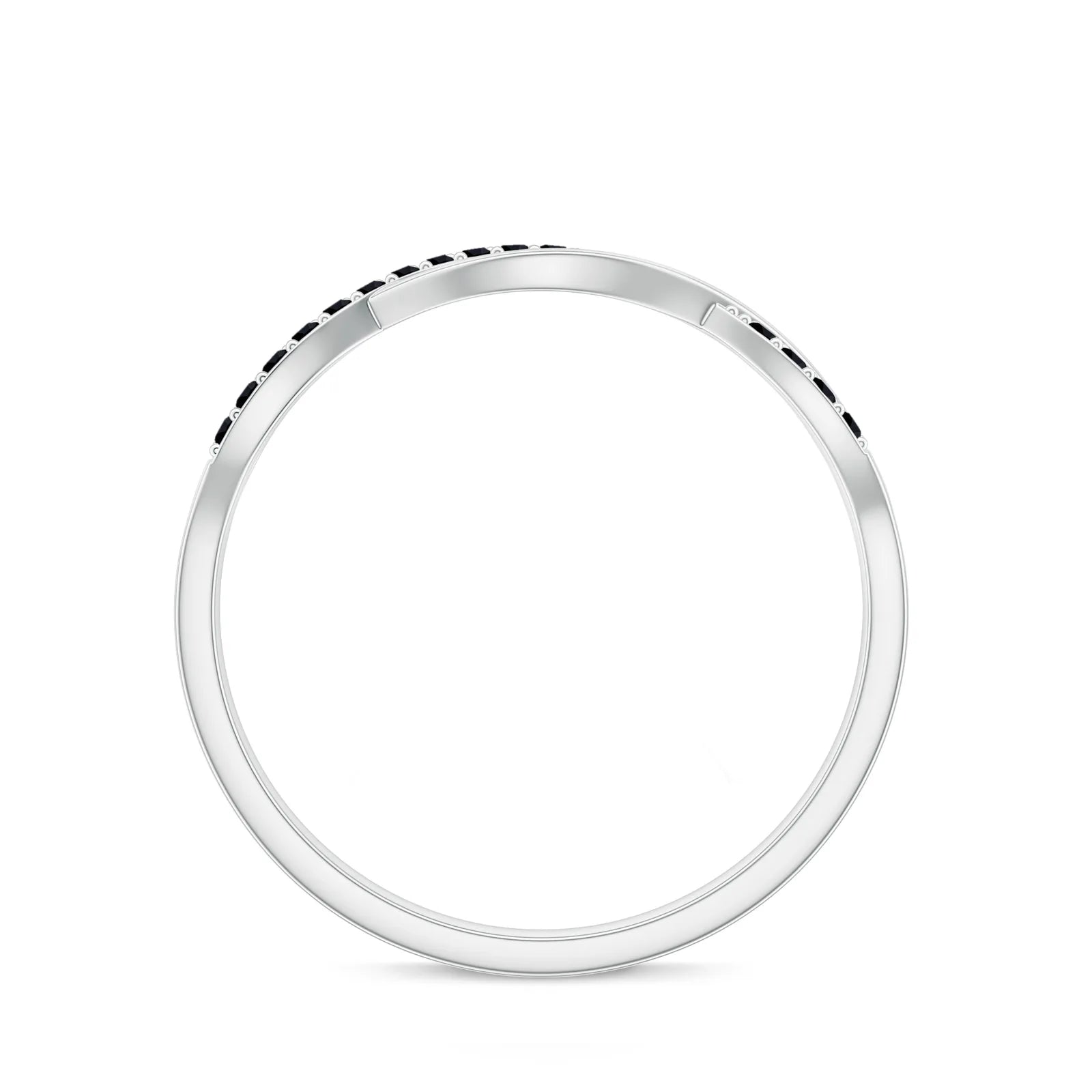 18K White Gold Vermeil