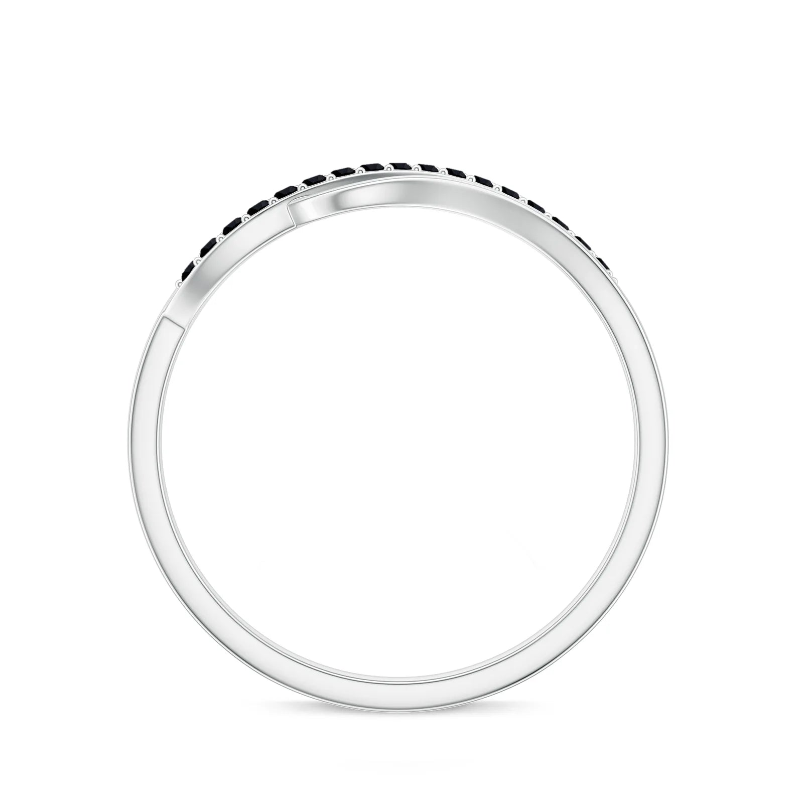 18K White Gold Vermeil