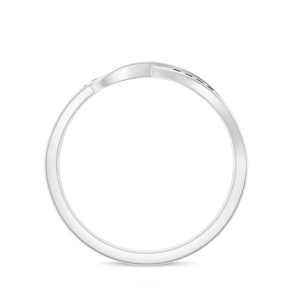 18K White Gold Vermeil