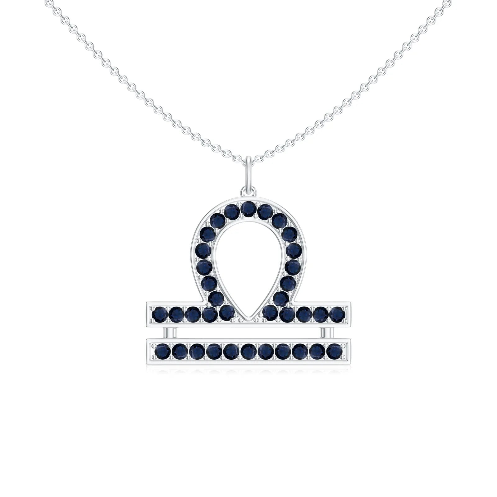 18K White Gold Vermeil