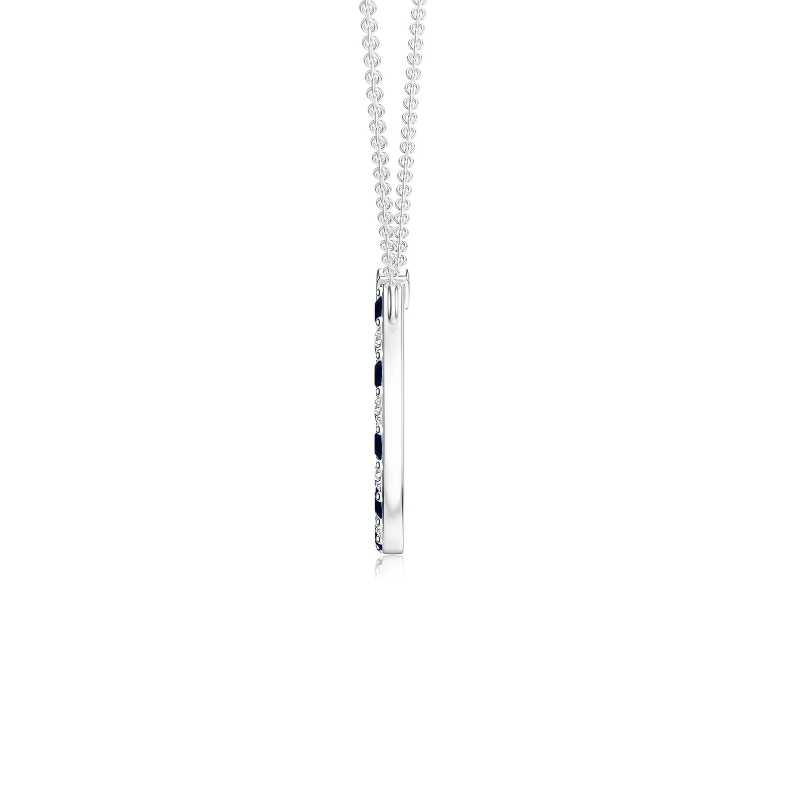 18K White Gold Vermeil