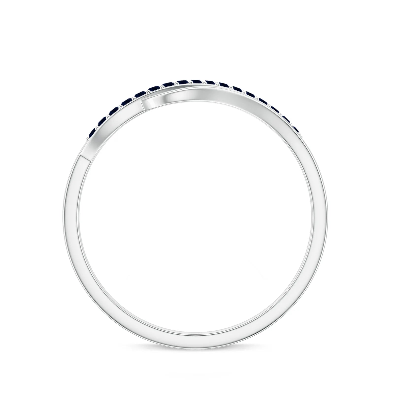18K White Gold Vermeil