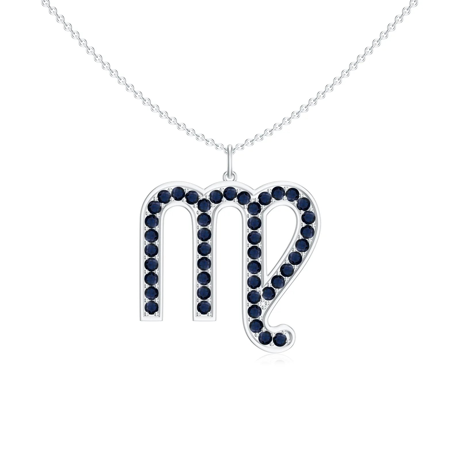 18K White Gold Vermeil