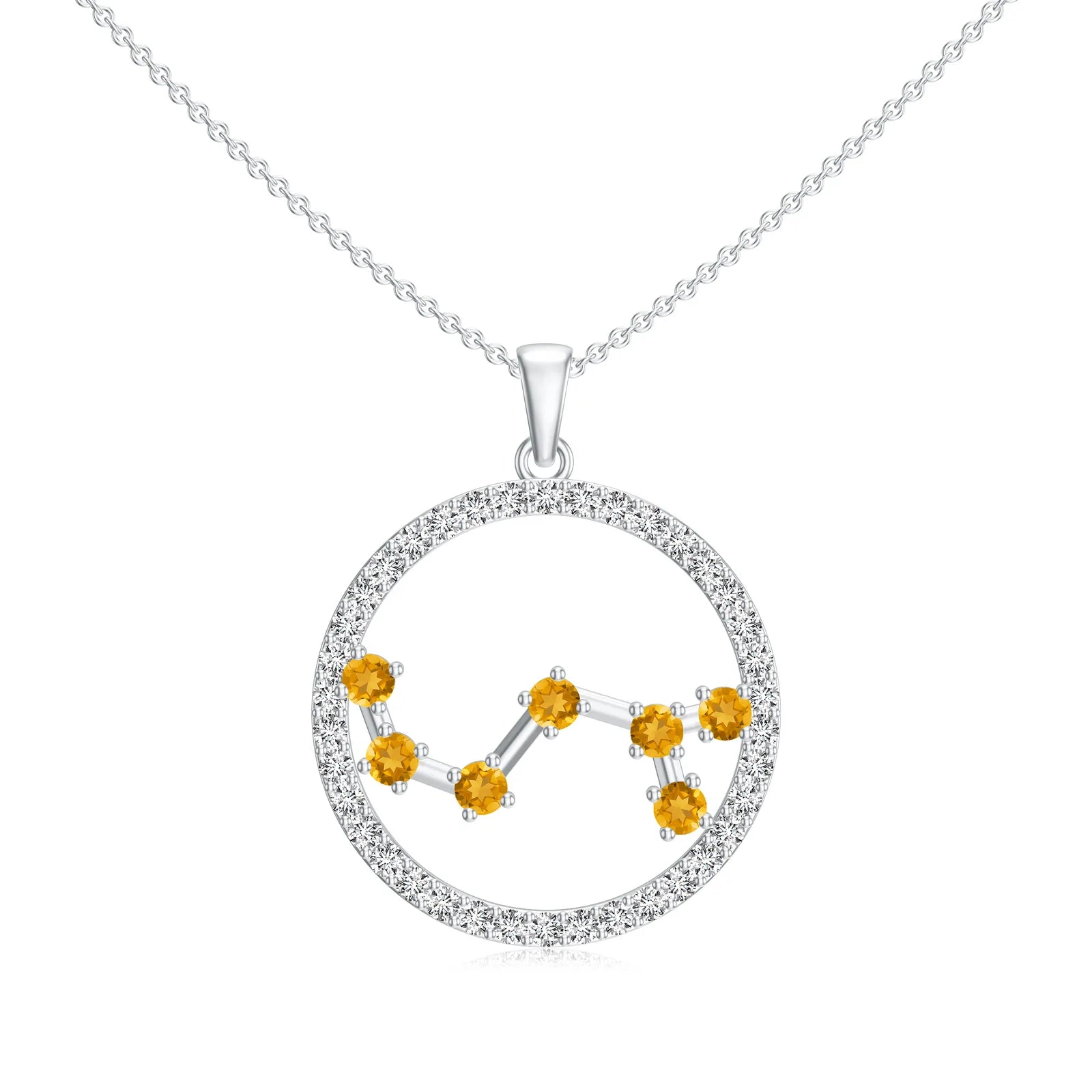 18K White Gold Vermeil