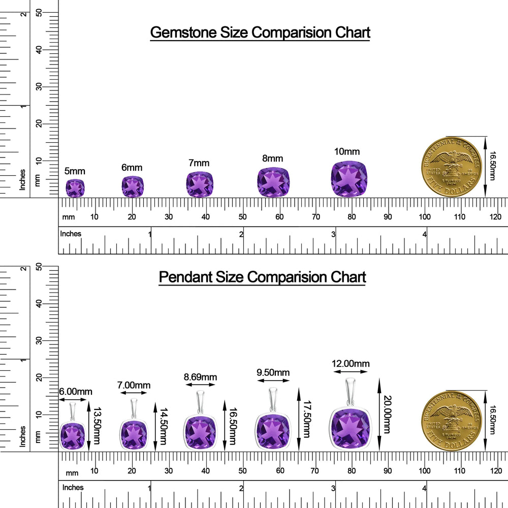 18K White Gold Vermeil