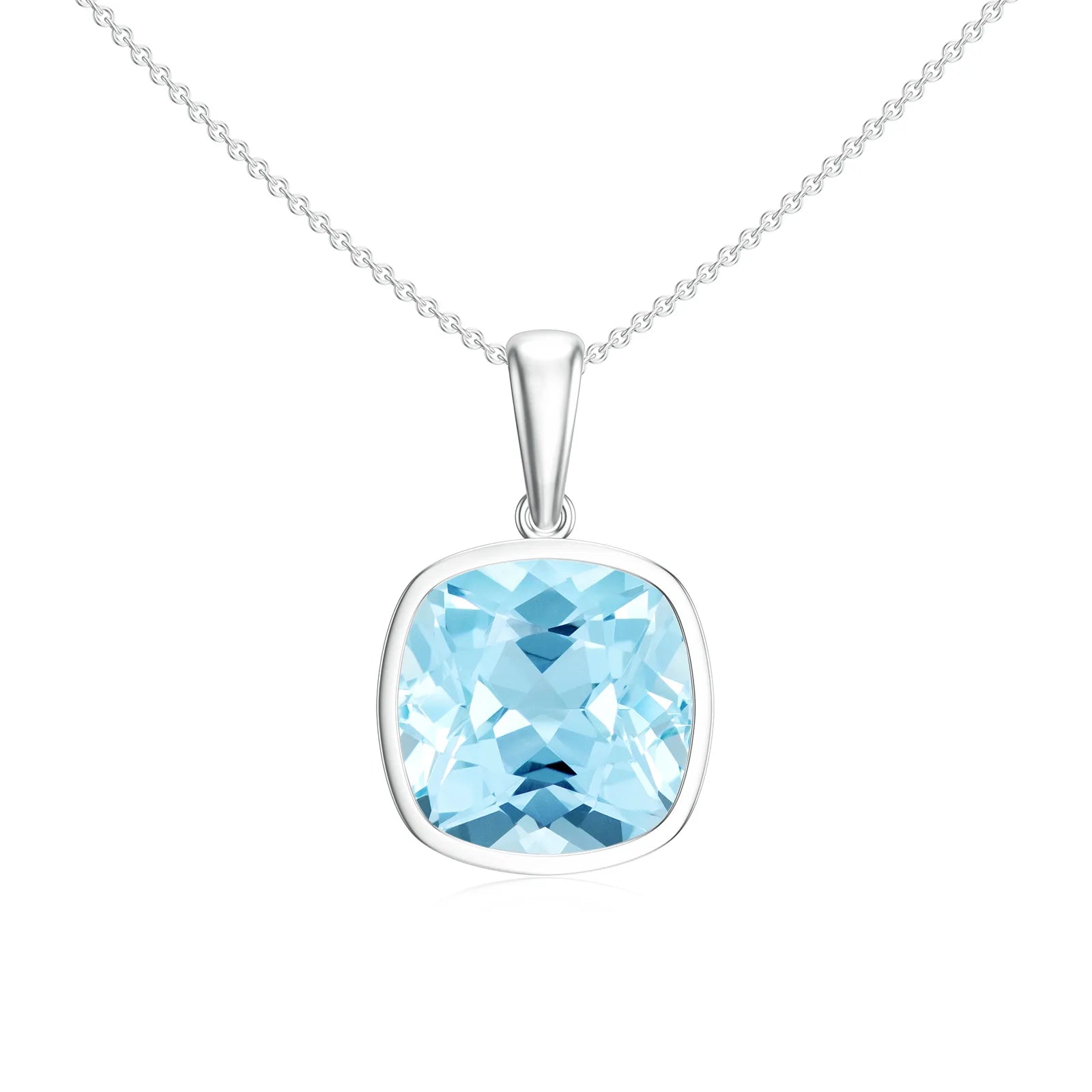 18K White Gold Vermeil