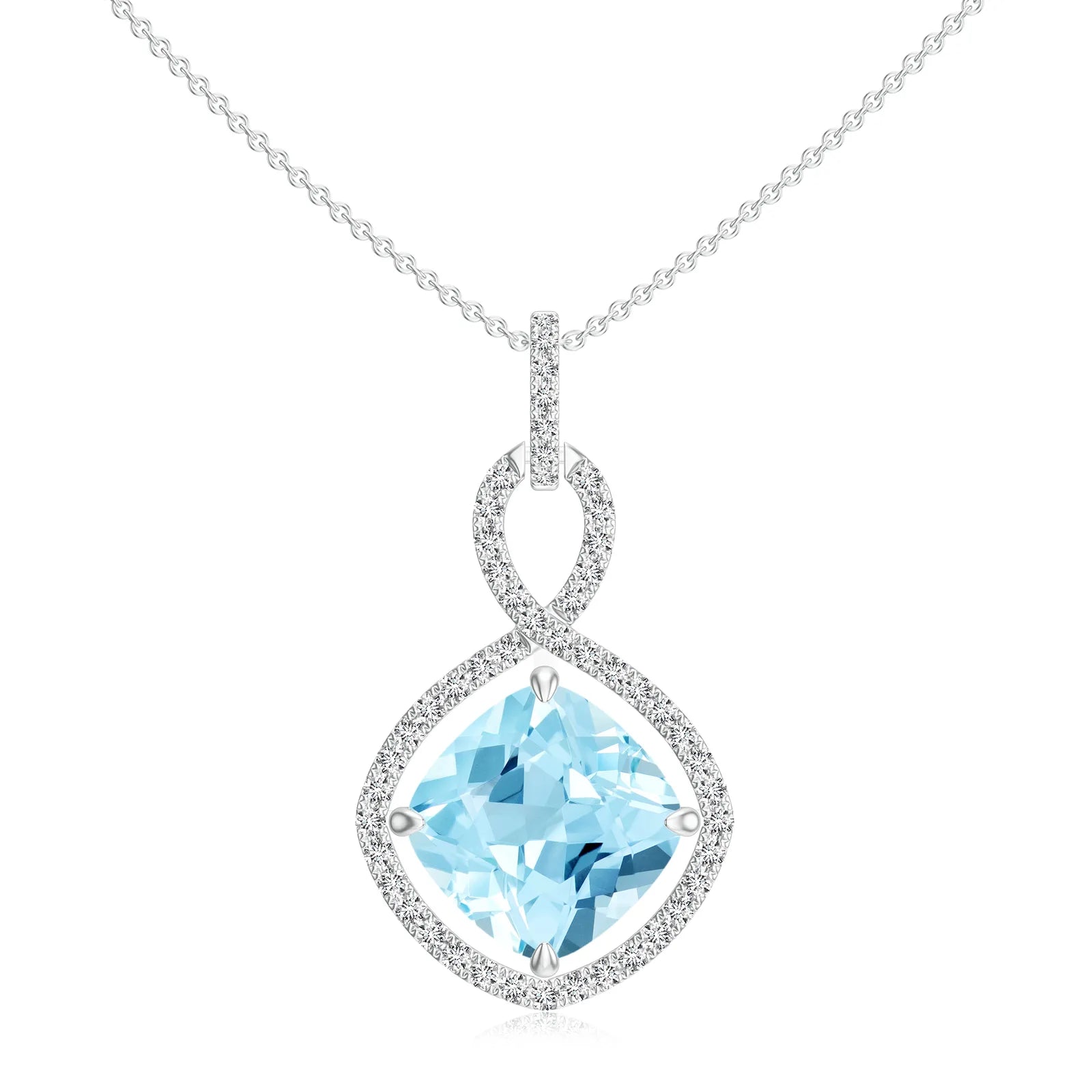 18K White Gold Vermeil