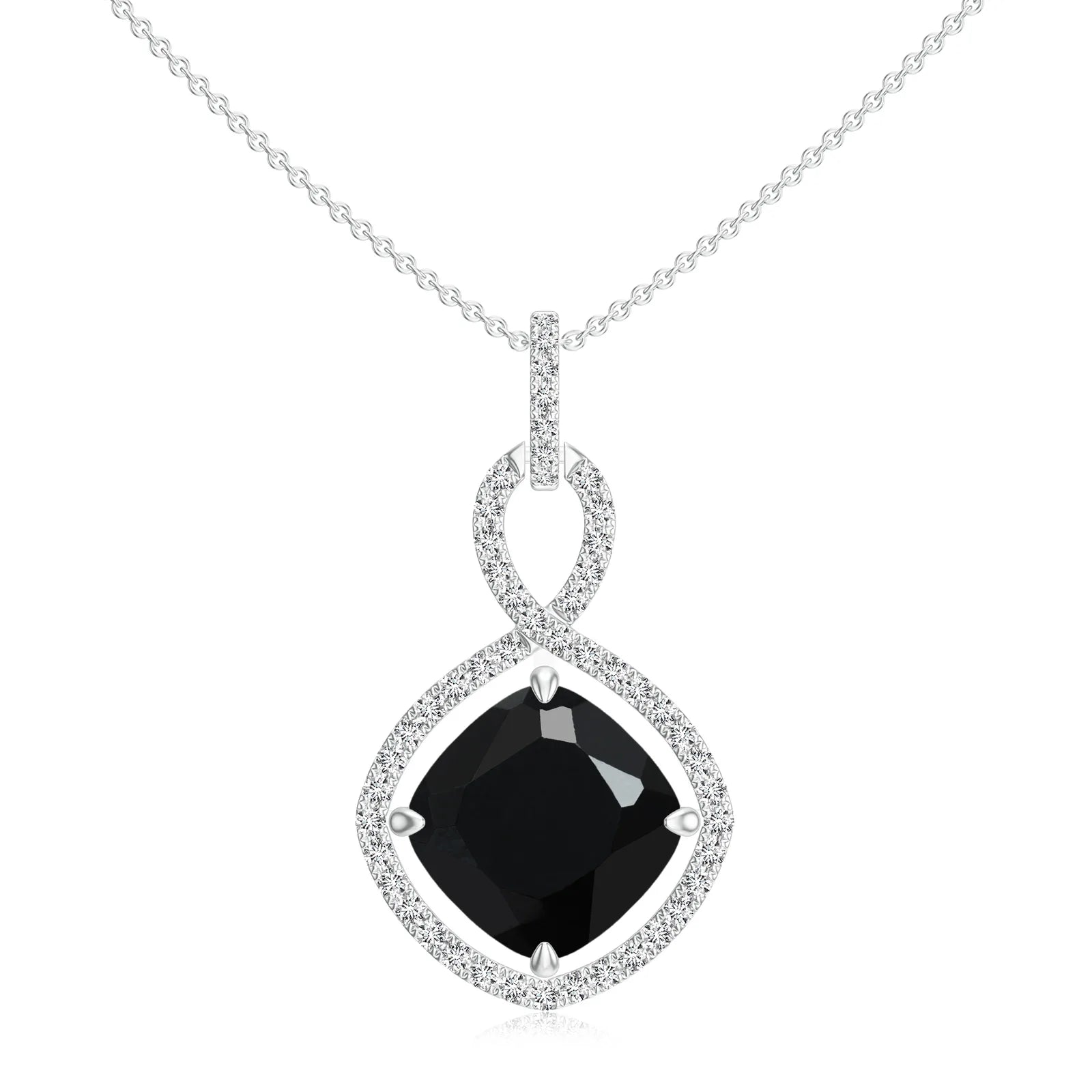 18K White Gold Vermeil