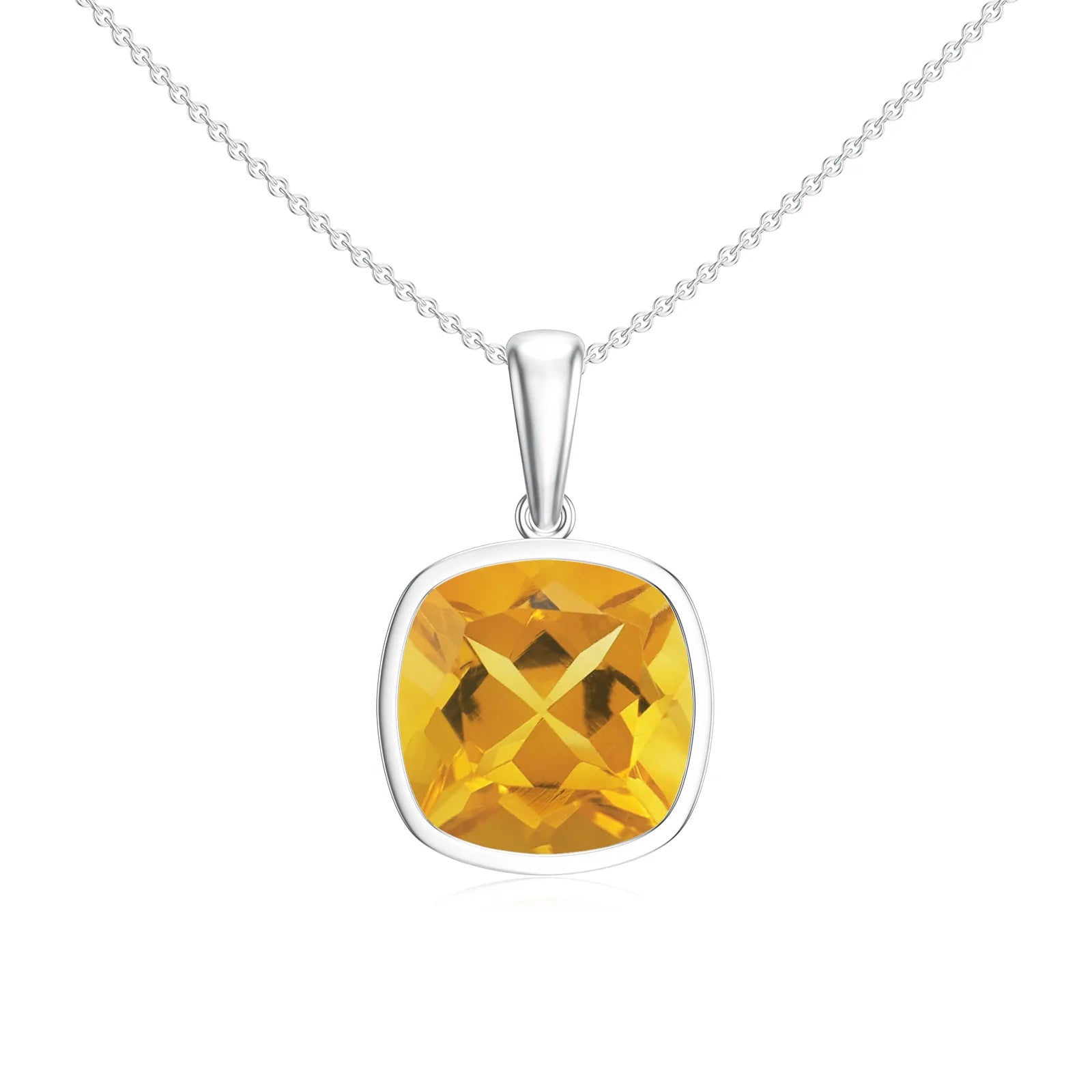 18K White Gold Vermeil
