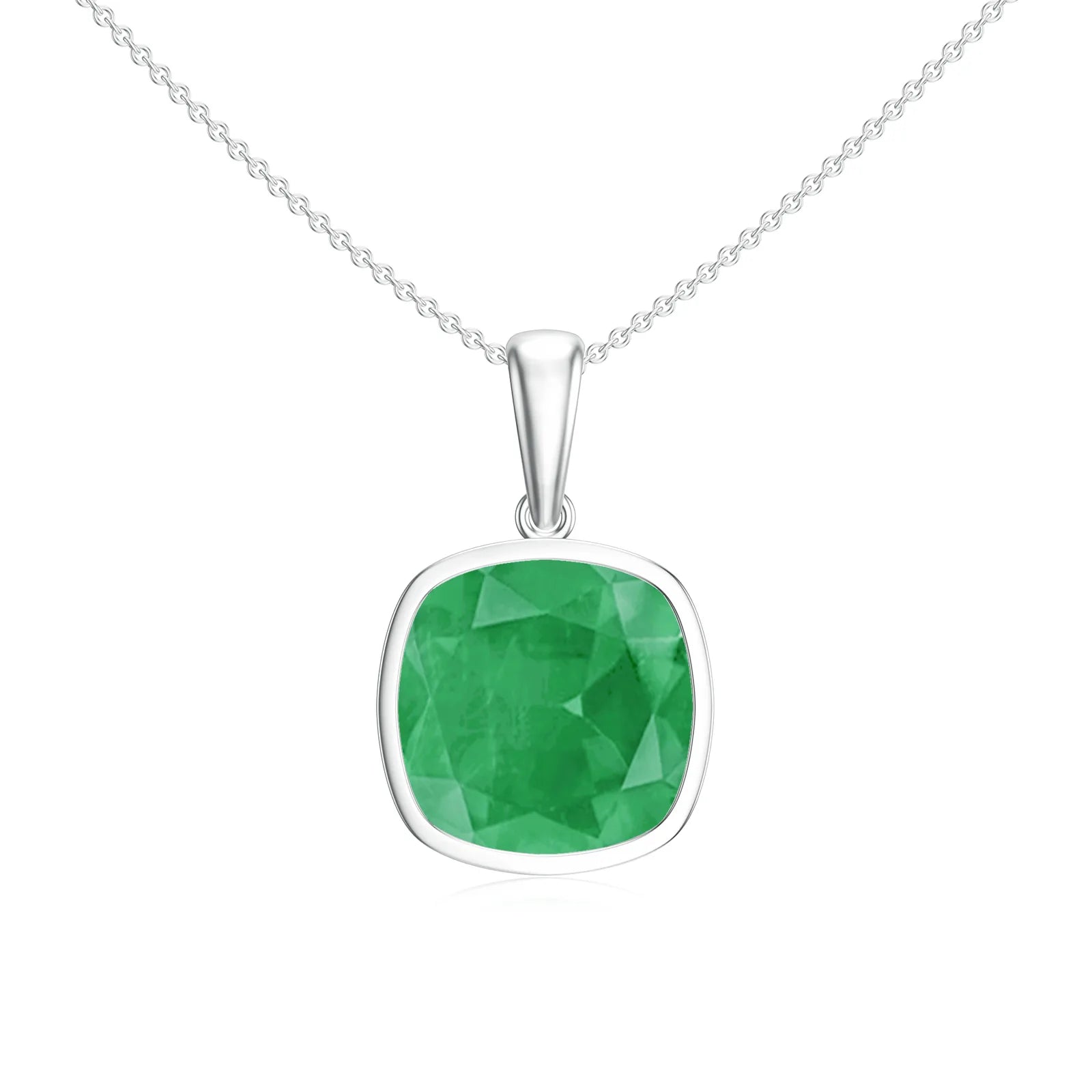 18K White Gold Vermeil