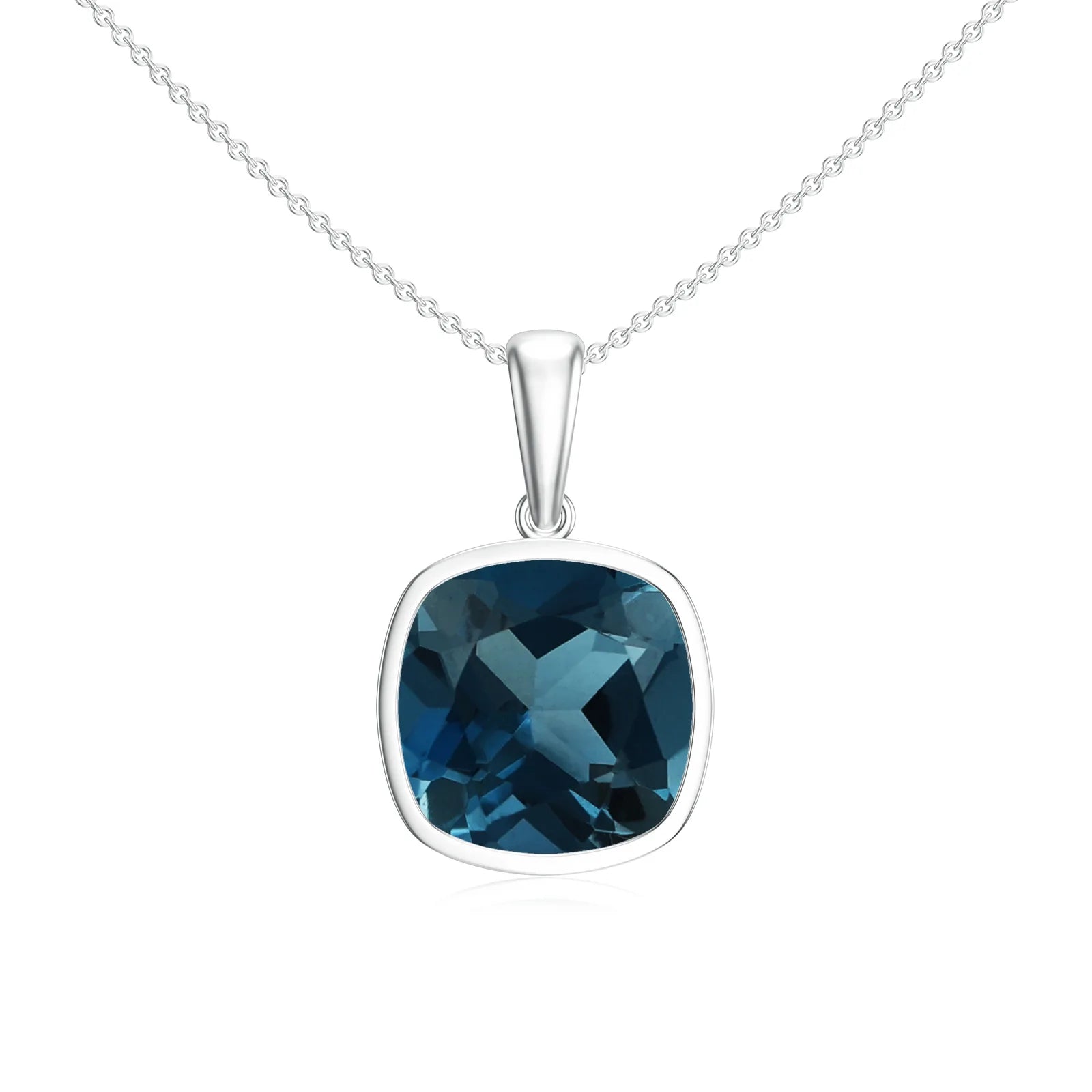 18K White Gold Vermeil
