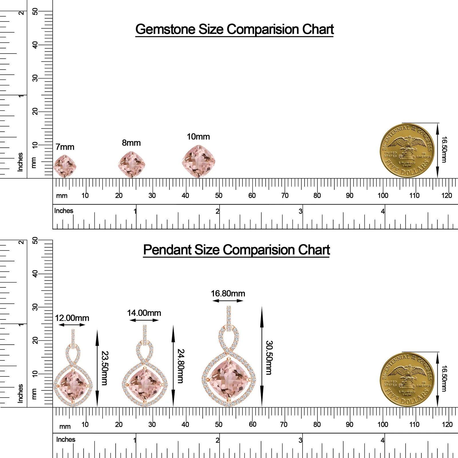 18K Rose Gold Vermeil