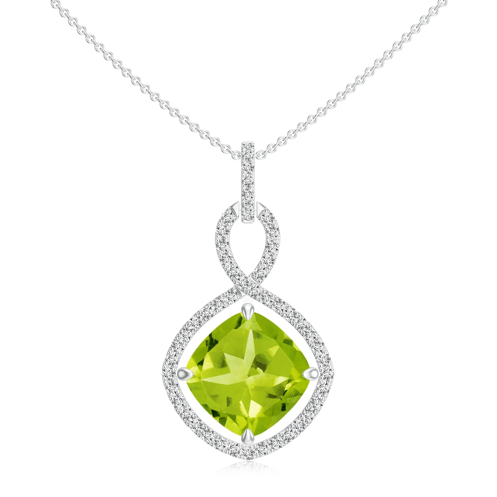 18K White Gold Vermeil