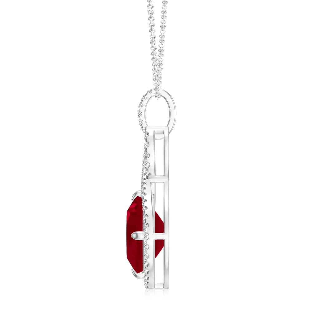 18K White Gold Vermeil