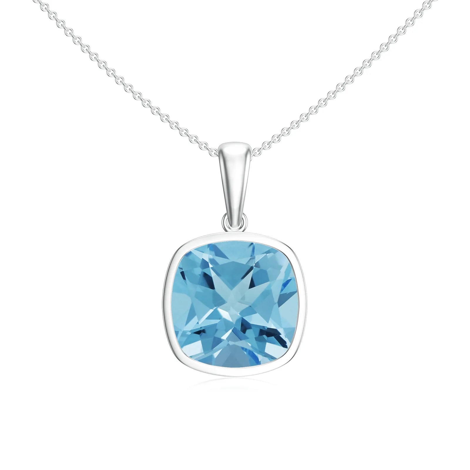 18K White Gold Vermeil