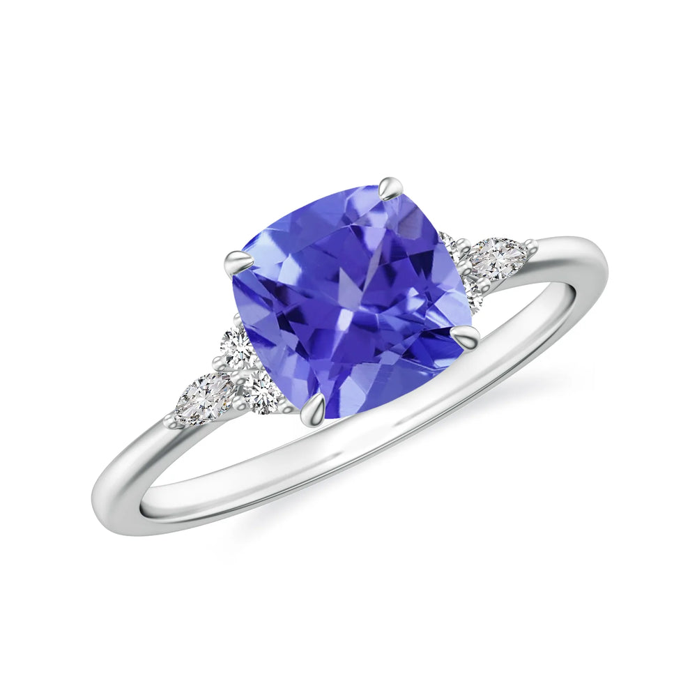 18K White Gold Vermeil