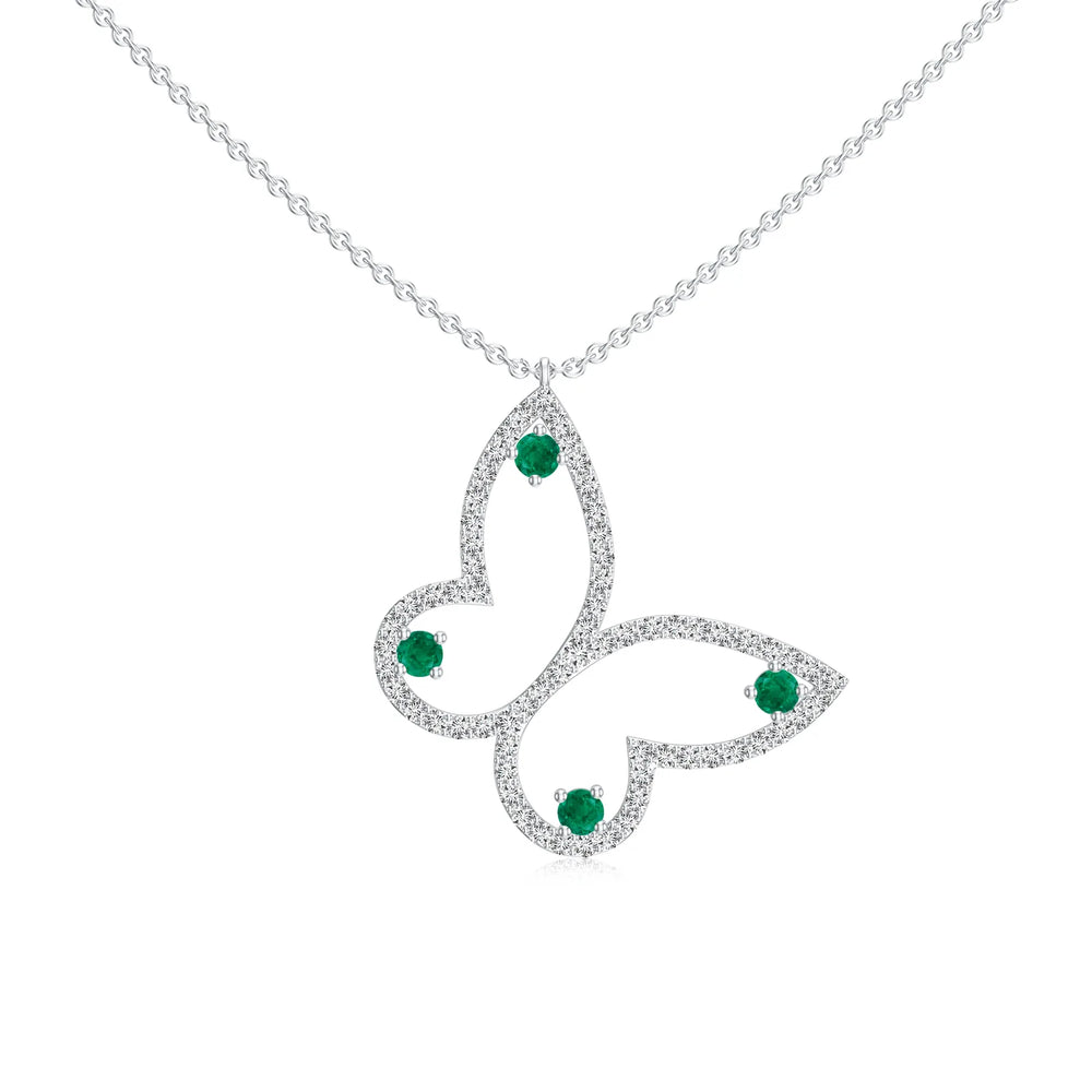 18K White Gold Vermeil