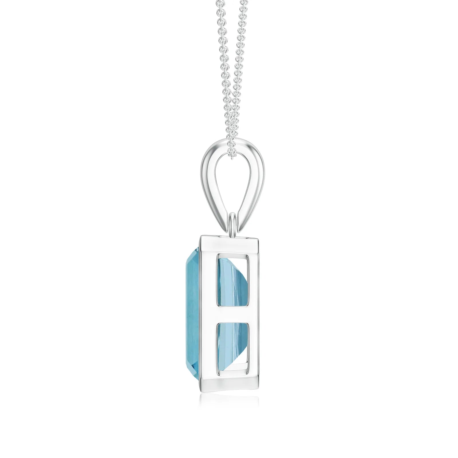 18K White Gold Vermeil