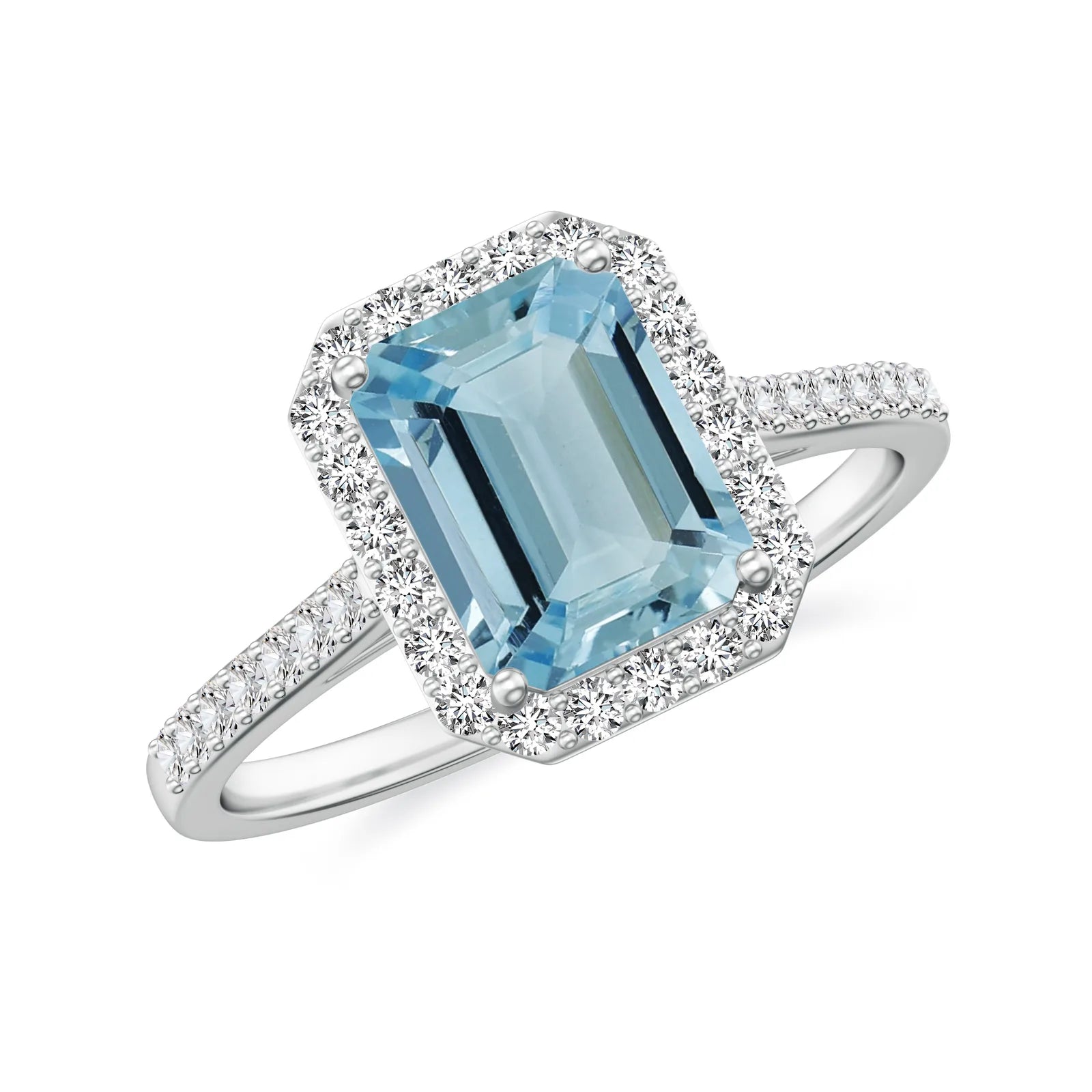 18K White Gold Vermeil