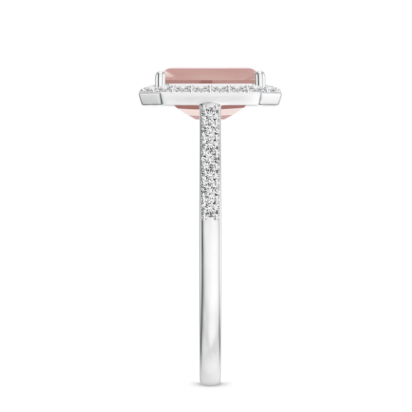 18K White Gold Vermeil