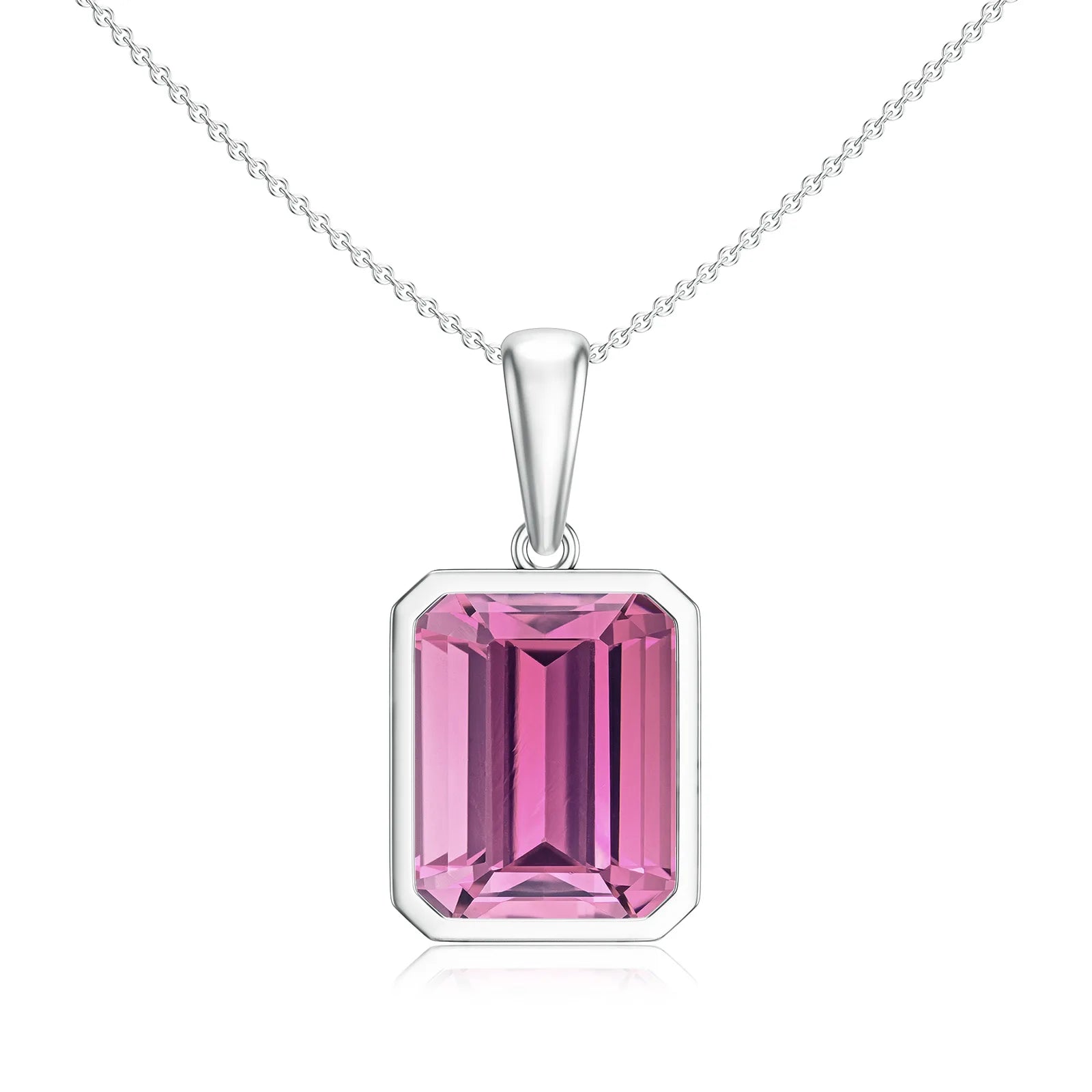 18K White Gold Vermeil