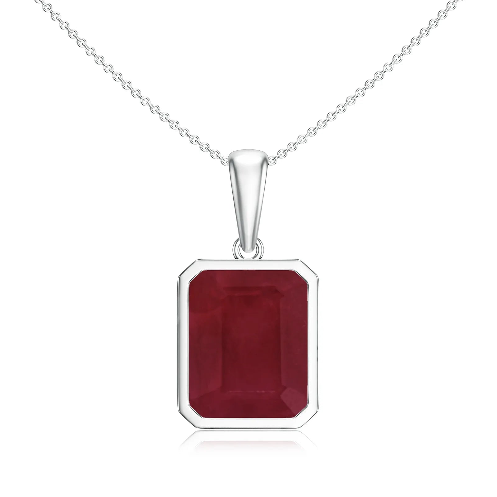 18K White Gold Vermeil