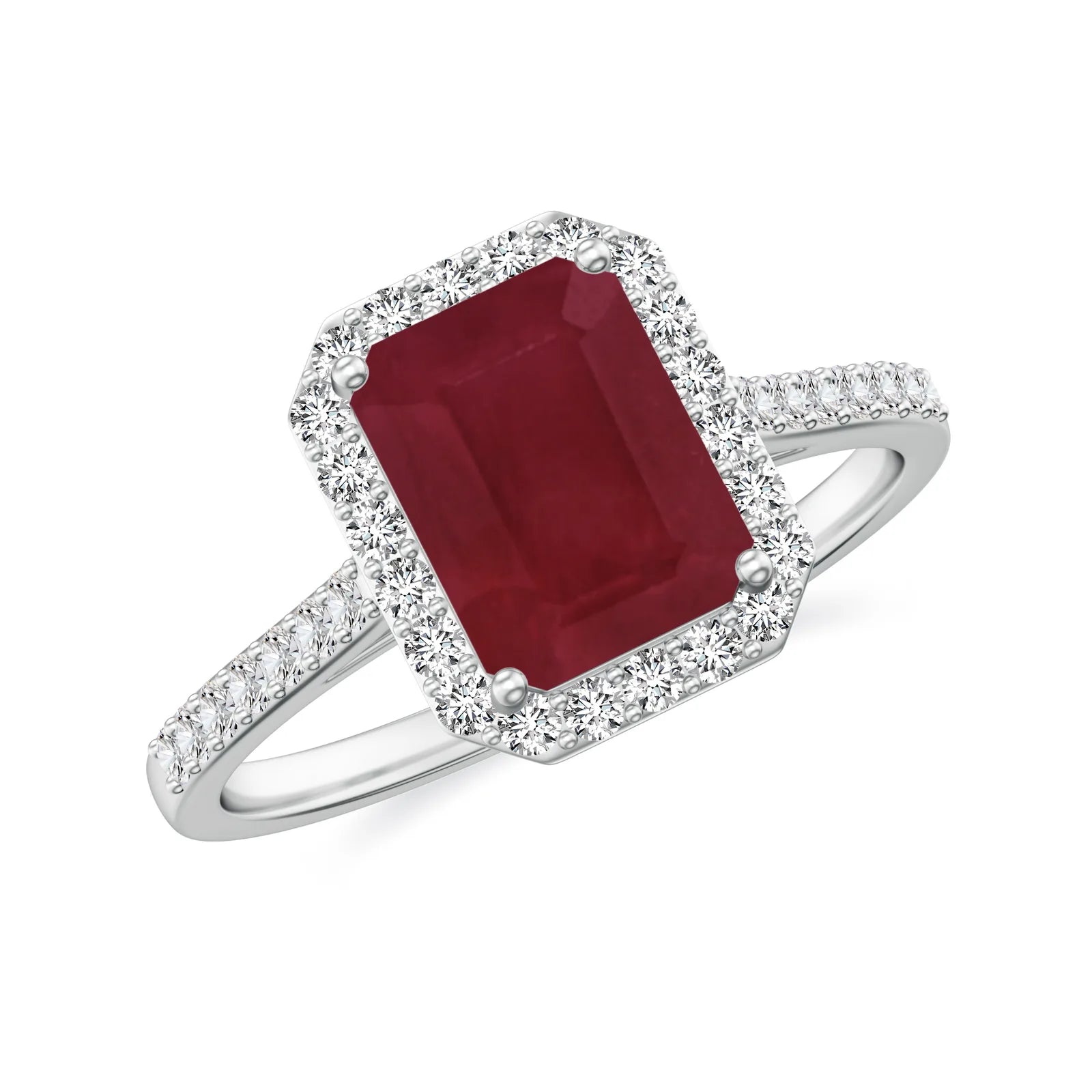 18K White Gold Vermeil