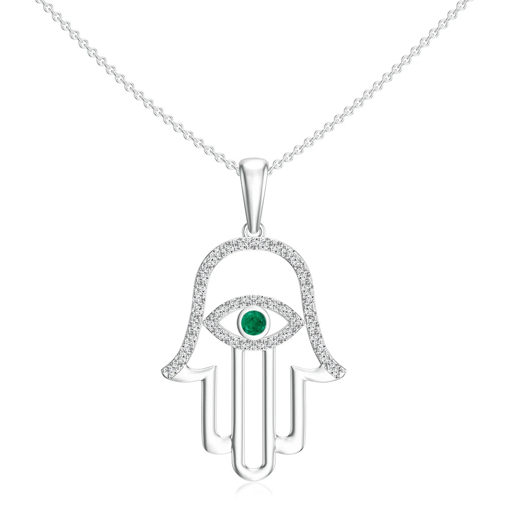 18K White Gold Vermeil