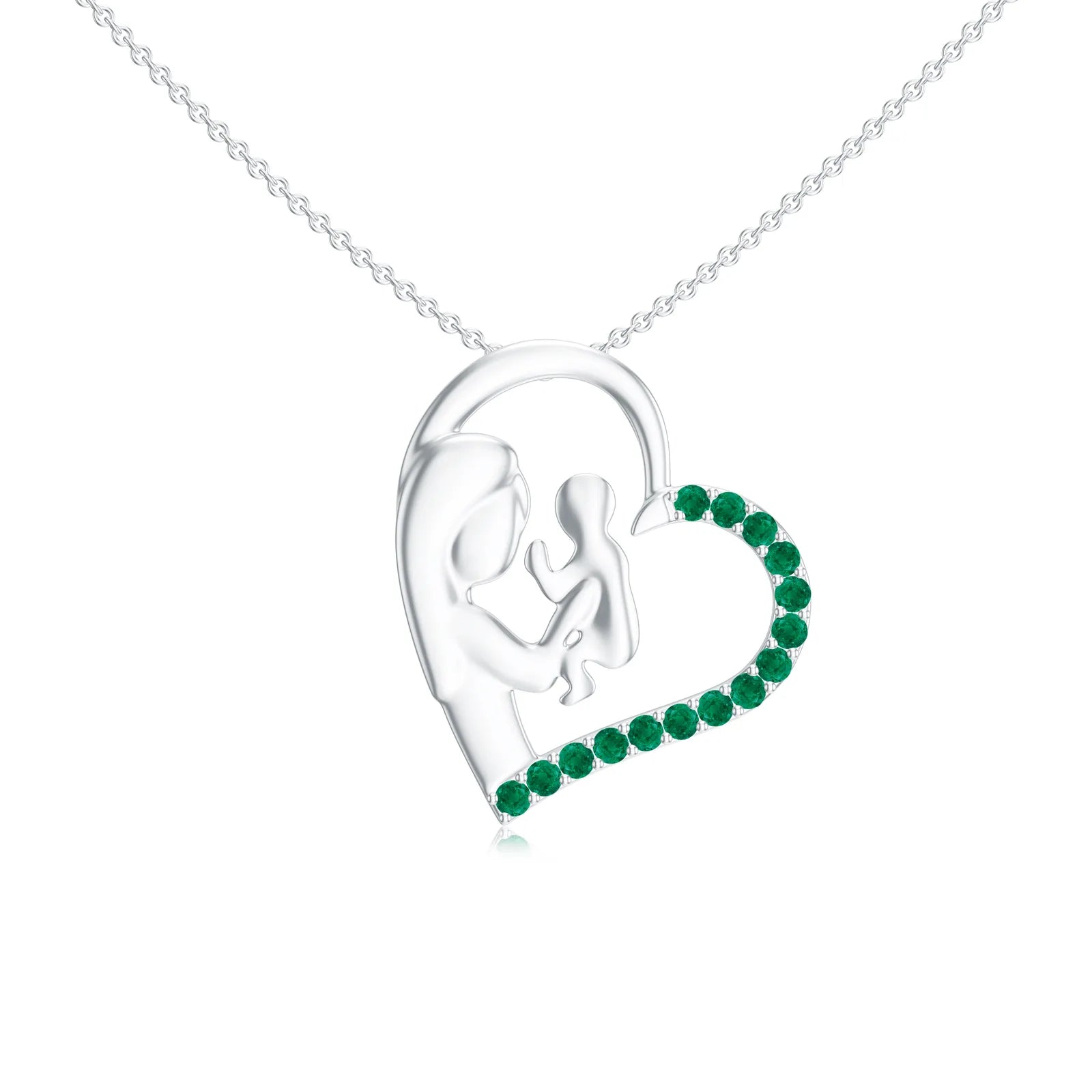18K White Gold Vermeil