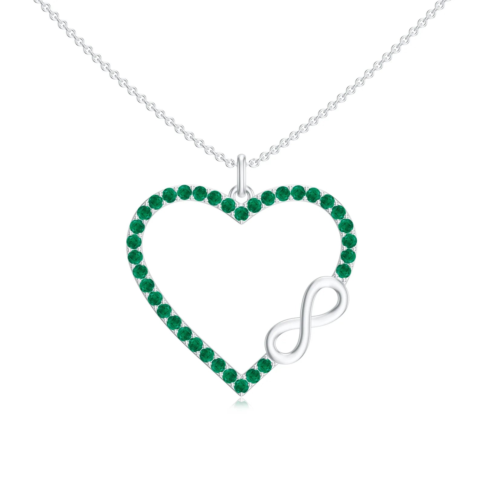 18K White Gold Vermeil
