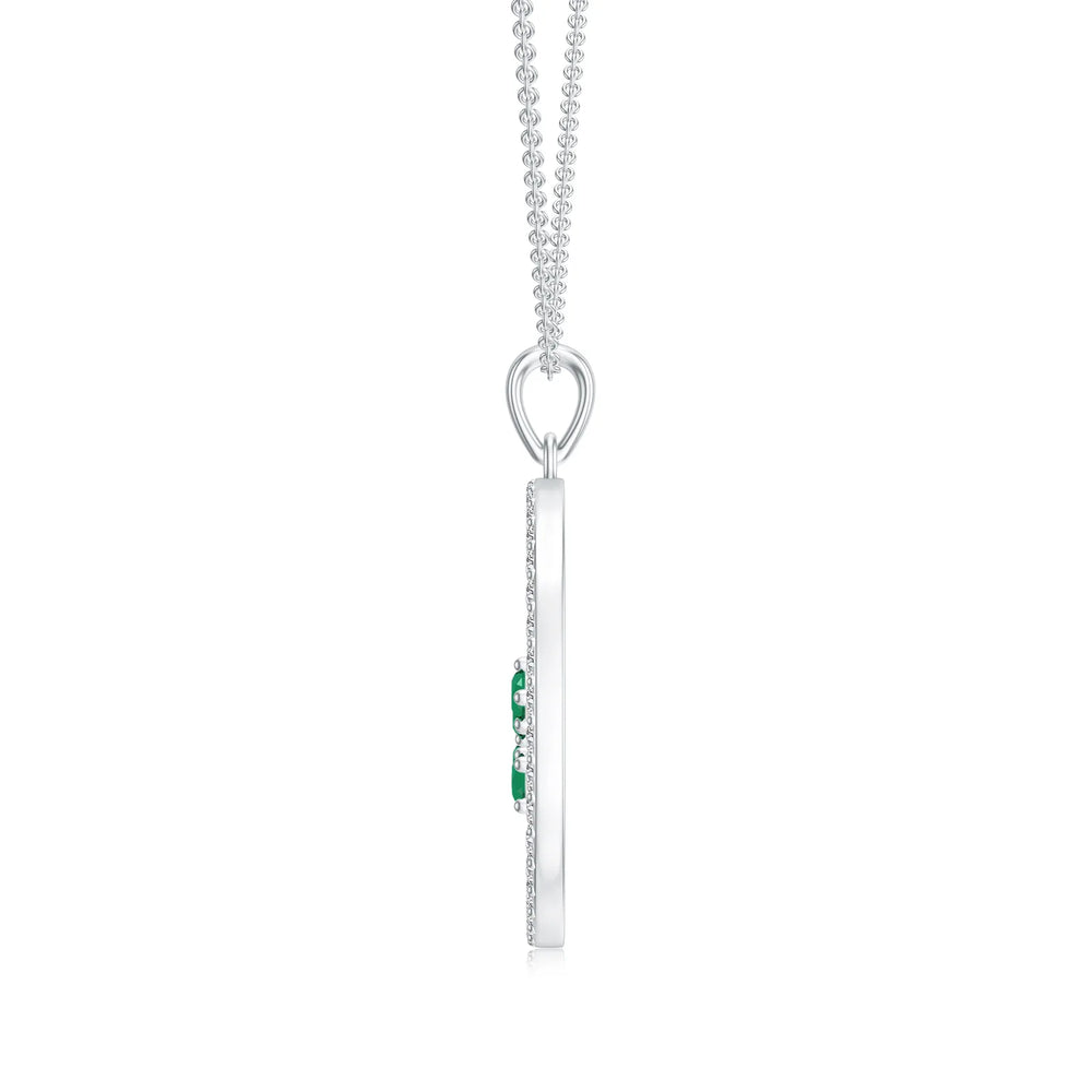 18K White Gold Vermeil