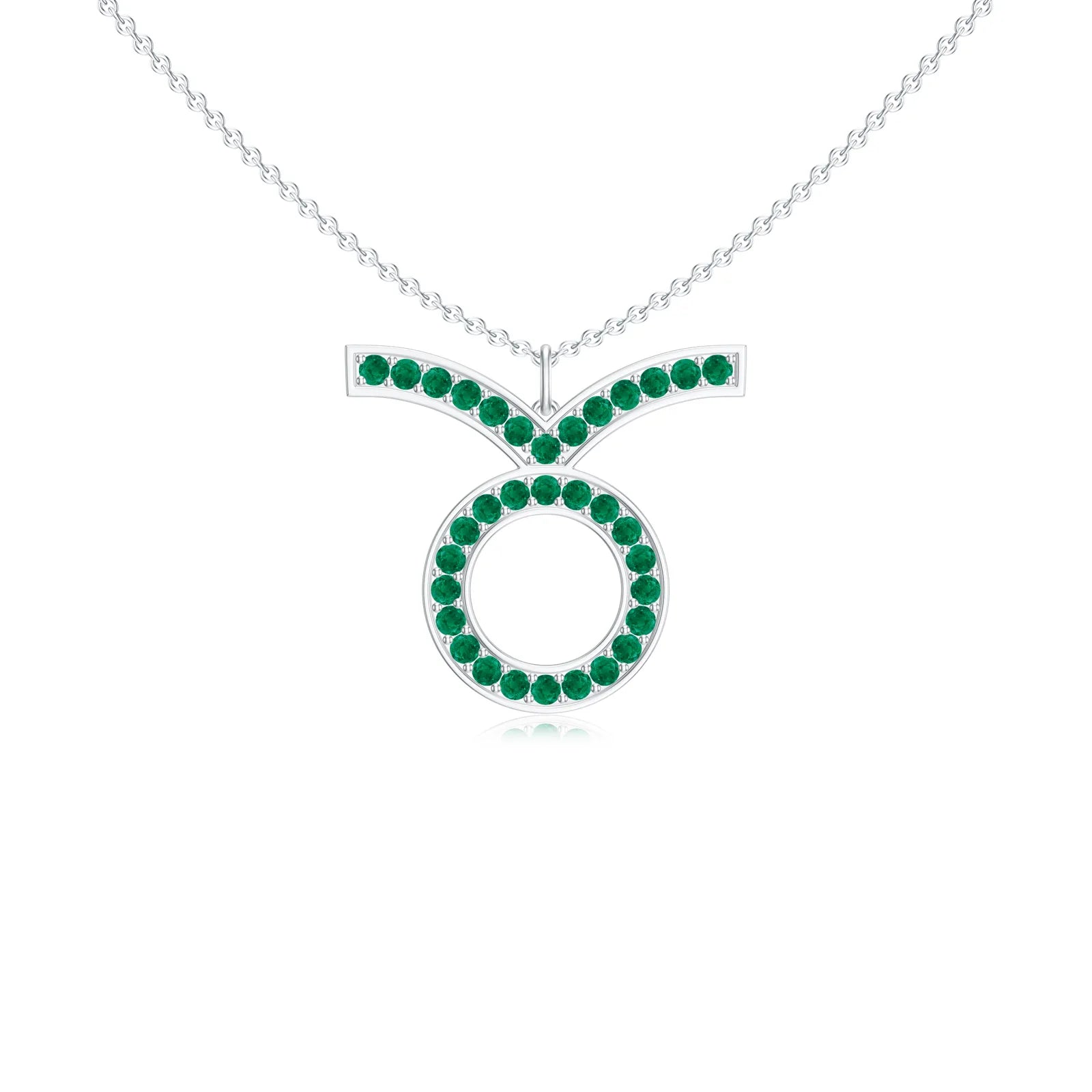 18K White Gold Vermeil