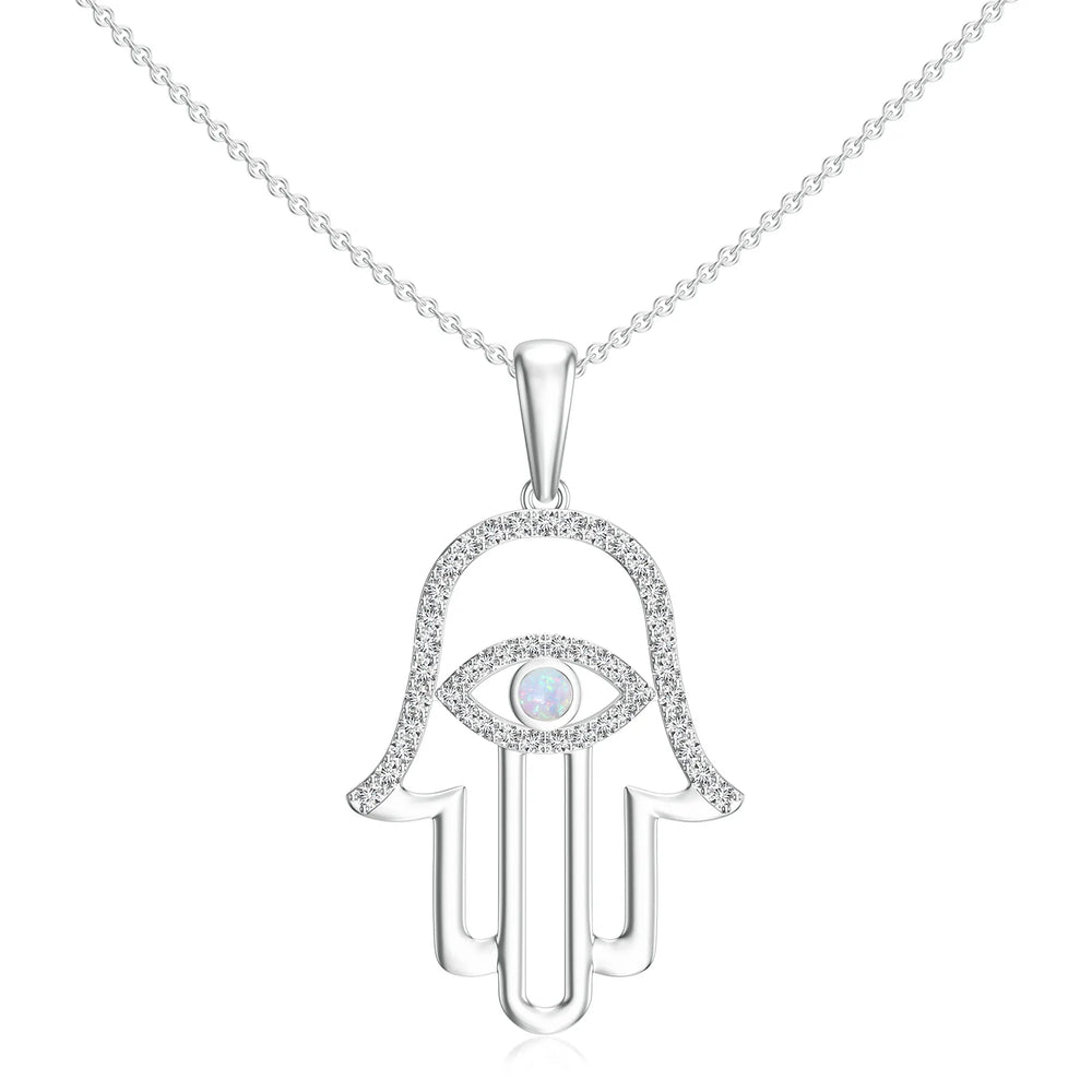 18K White Gold Vermeil